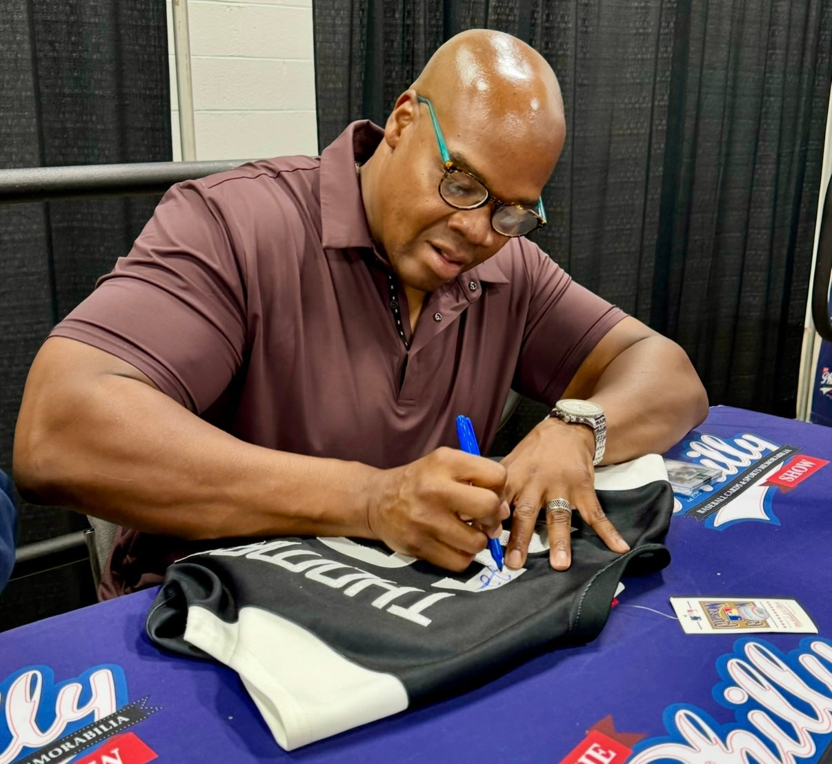 Chicago White Sox Frank Thomas Autographed 1999 TATC MLB Baseball Jersey (44/Large)