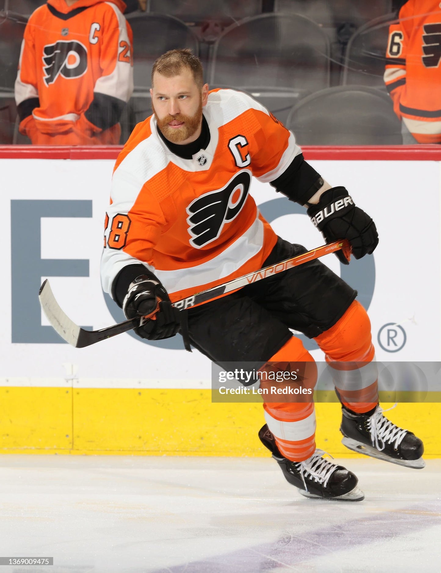 Philadelphia Flyers Claude Giroux 2021-2022 NHL Hockey Jersey (52/Large)