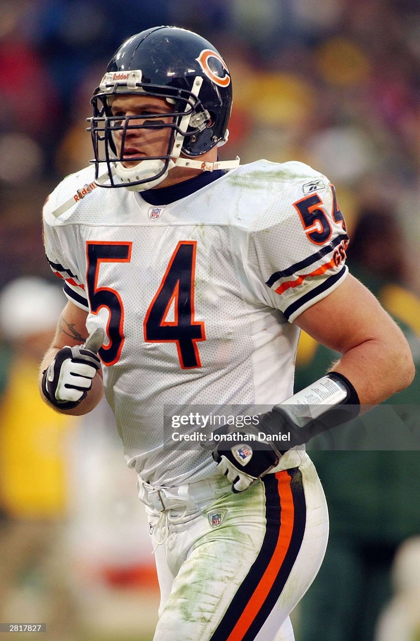 Chicago Bears Brian Urlacher 2002-2003 NFL Football Jersey (56/XXXL)