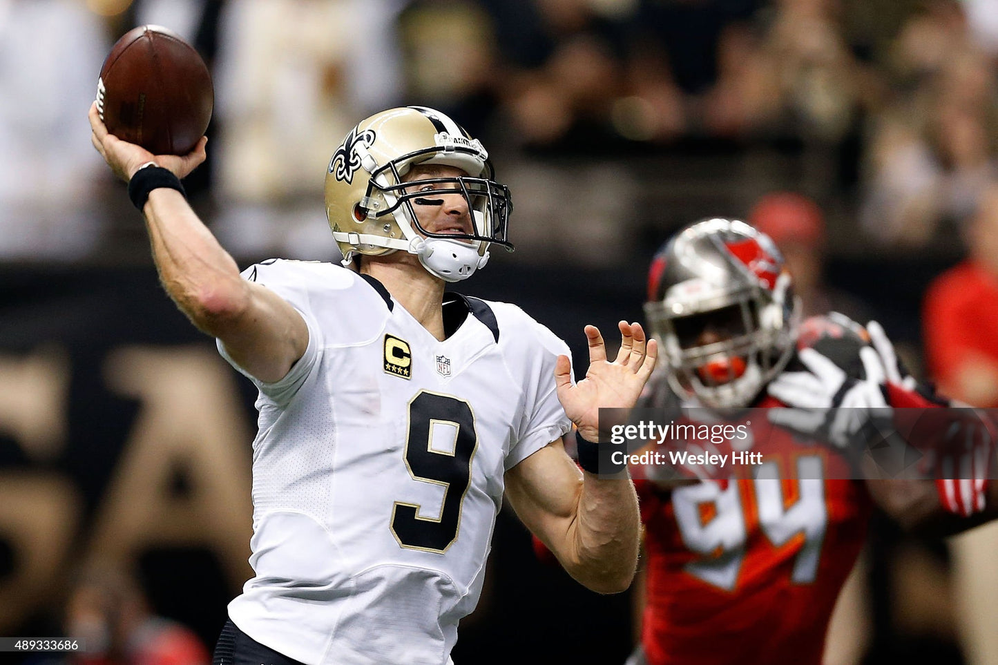 New Orleans Saints Drew Brees 2015 NFL Football Jersey (46/Large)