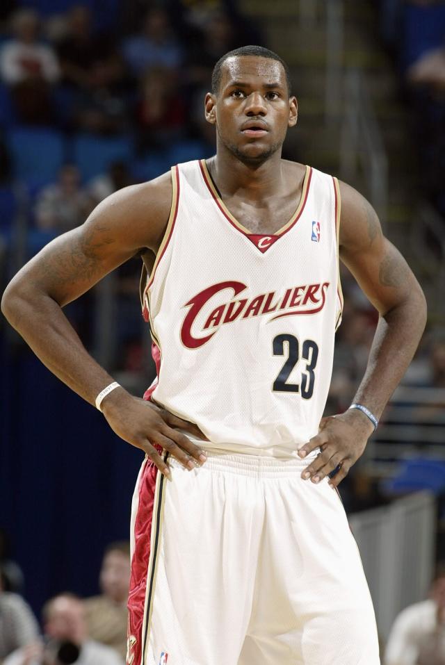 Cleveland Cavaliers 2003-2004 Lebron James Team Issued Jersey (56/XXXL)