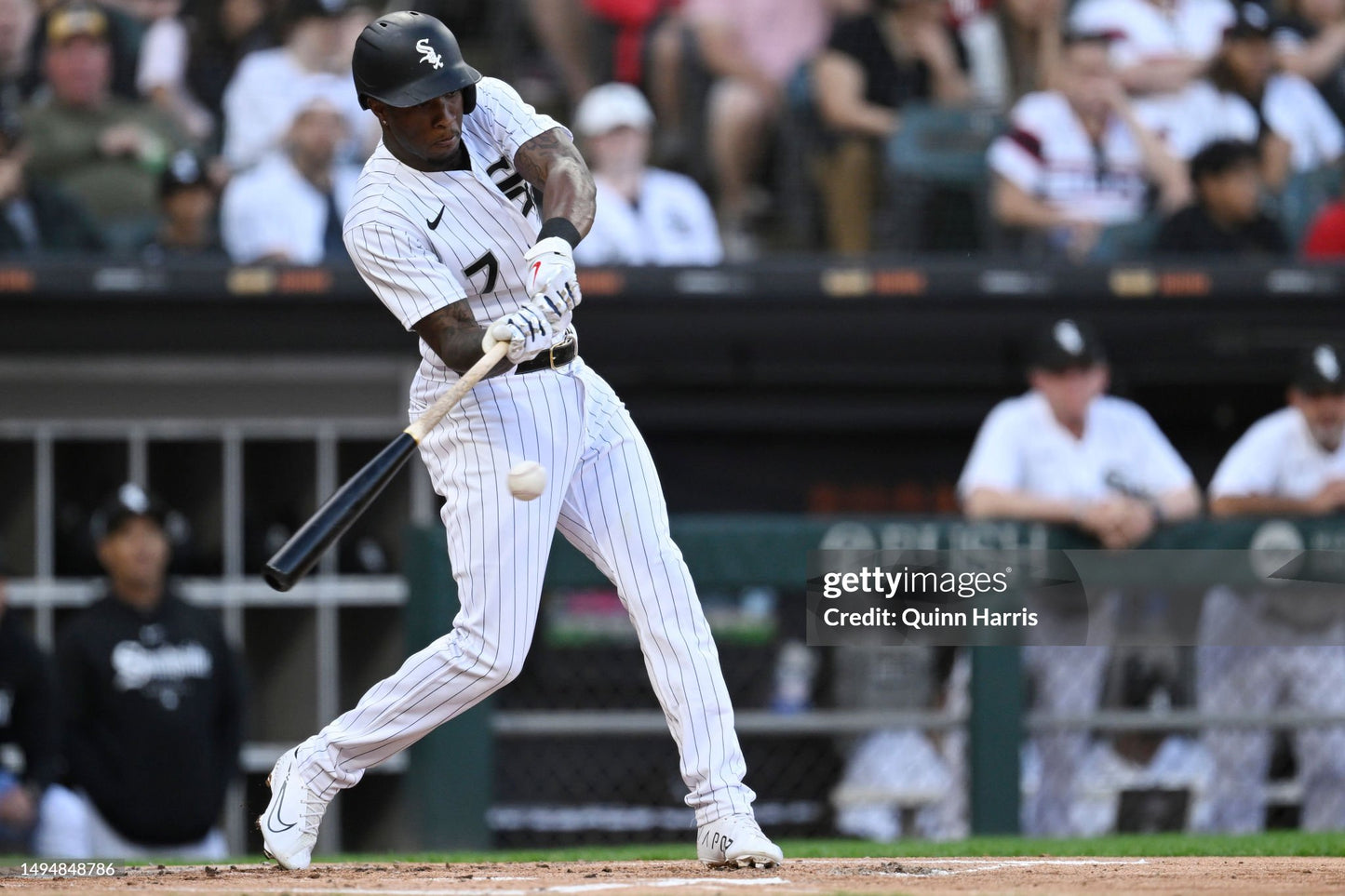 Chicago White Sox 2020-2023 Tim Anderson MLB Baseball Jersey (48/XL)