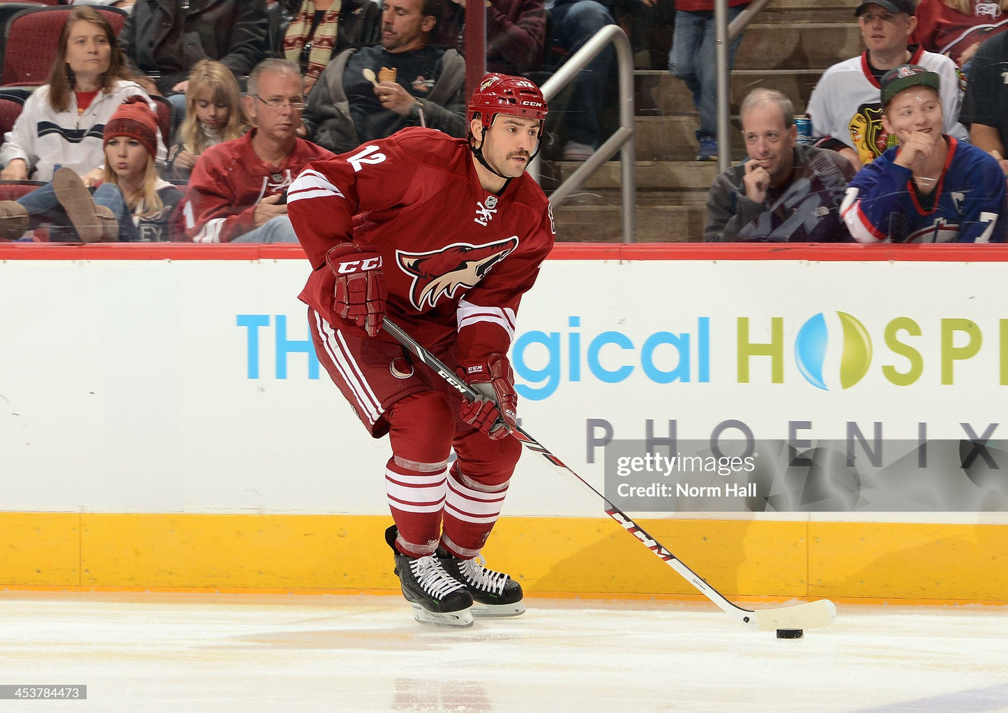 Phoenix Coyotes Paul Bissonnette 2013-2014 NHL Hockey Jersey (54/XL)