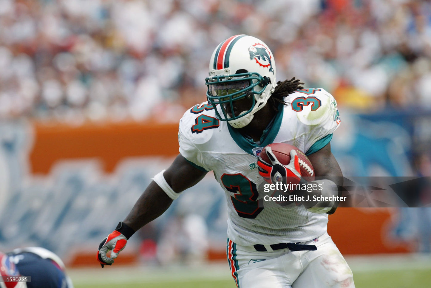Miami Dolphins Ricky Williams 2002-2003 NFL Football Jersey (52/XL)