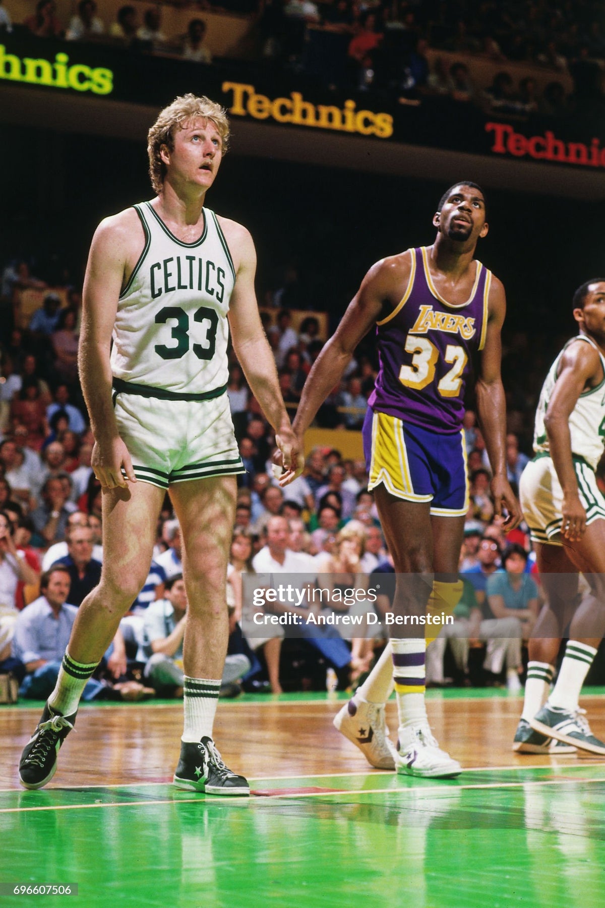 Boston Celtics Larry Bird 1986-1986 NBA Basketball Jersey (38/M)