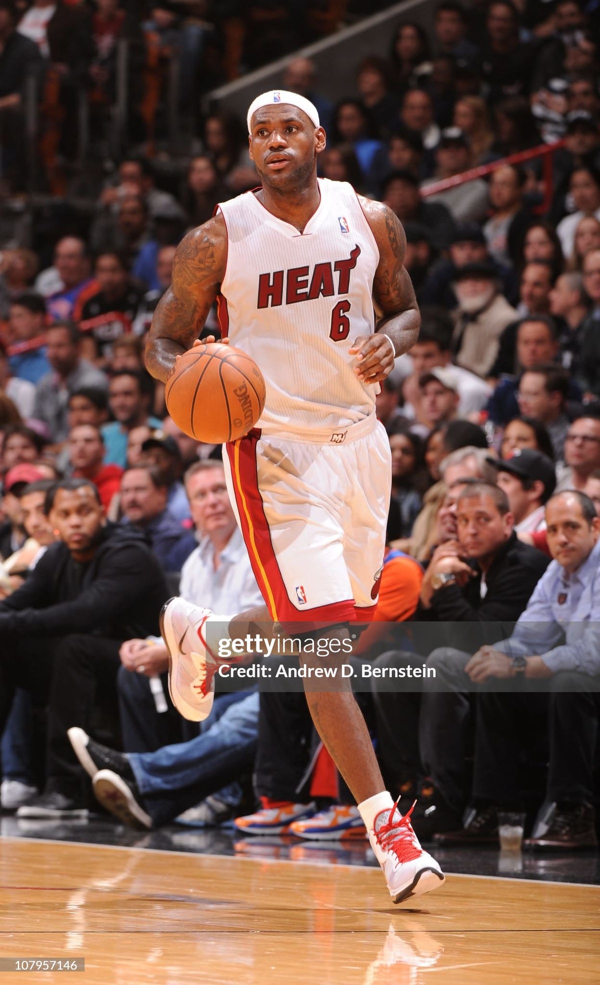 Miami Heat LeBron James 2010-2011 NBA Basketball Jersey (XL)