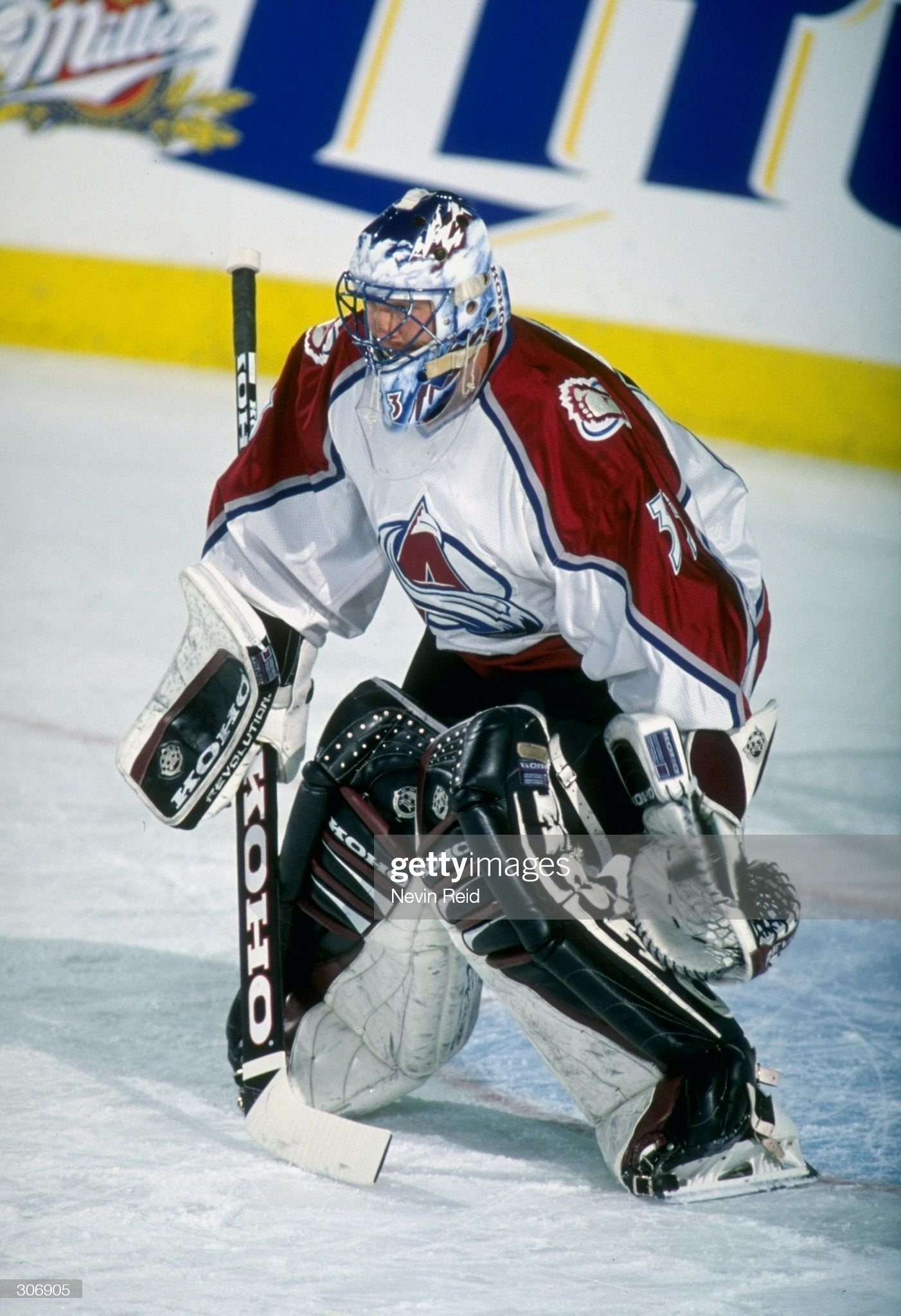 Colorado Avalanche 1996-1997 Patrick Roy NHL Hockey Jersey (46/Medium)