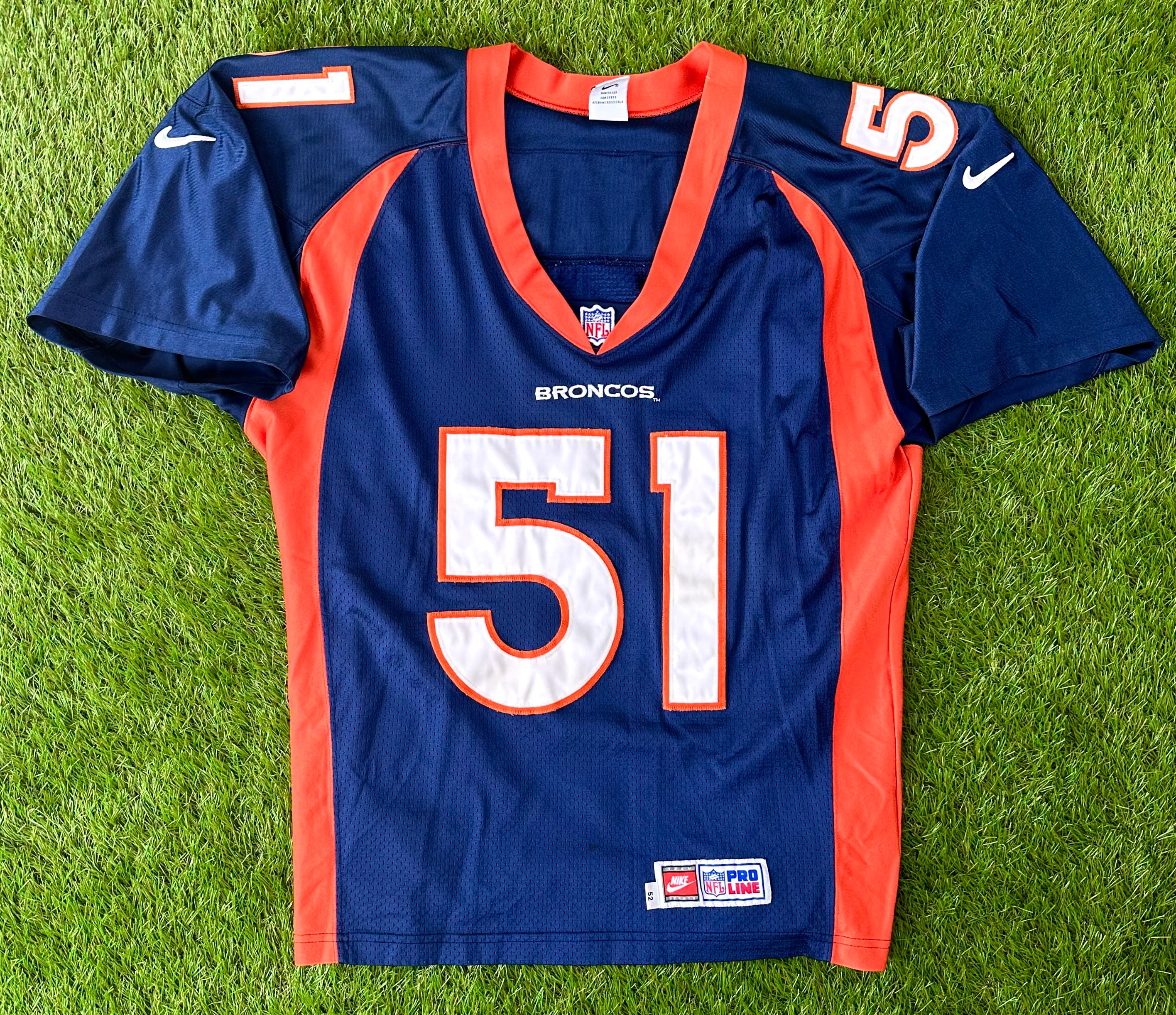 John Mobley Denver Broncos Vintage Champion NFL Jersey Size Large –  Ballerjerseyz