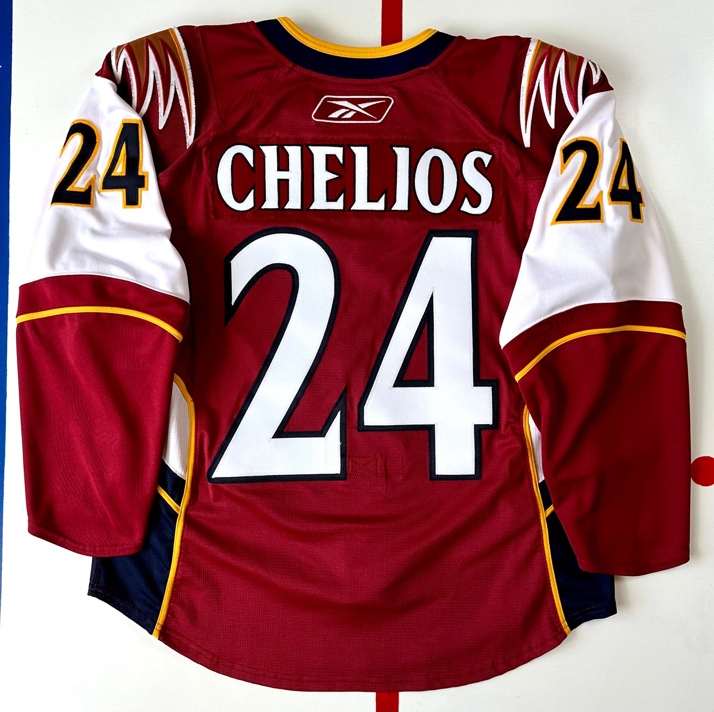 Atlanta Thrashers 2009-2010 Chris Chelios Alternate NHL Hockey Jersey (50/Medium)