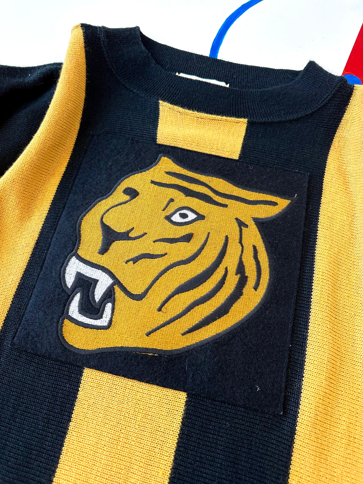 Hamilton Tigers 1922 Wool Sweater NHL Hockey Jersey (Small/Medium)