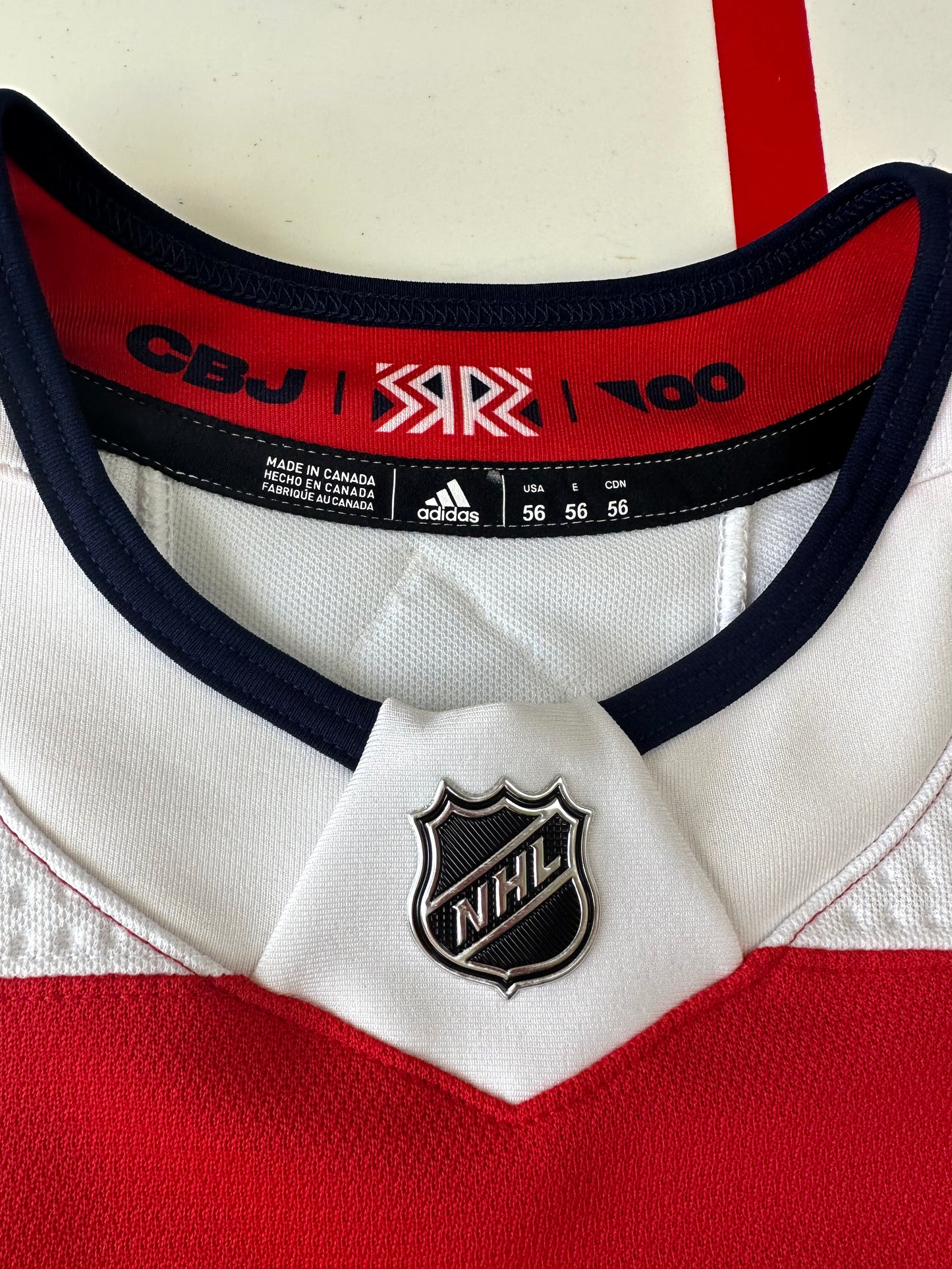 Columbus Blue Jackets Jake Christiansen 2021 Reverse Retro 1.0 NHL Hockey Jersey (56/XXL)