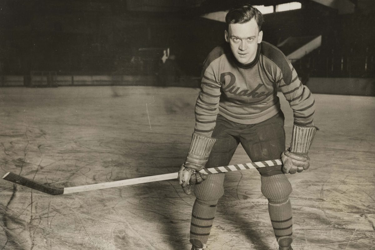 Philadelphia Quakers 1931 Wool Sweater NHL Hockey Jersey (XL)