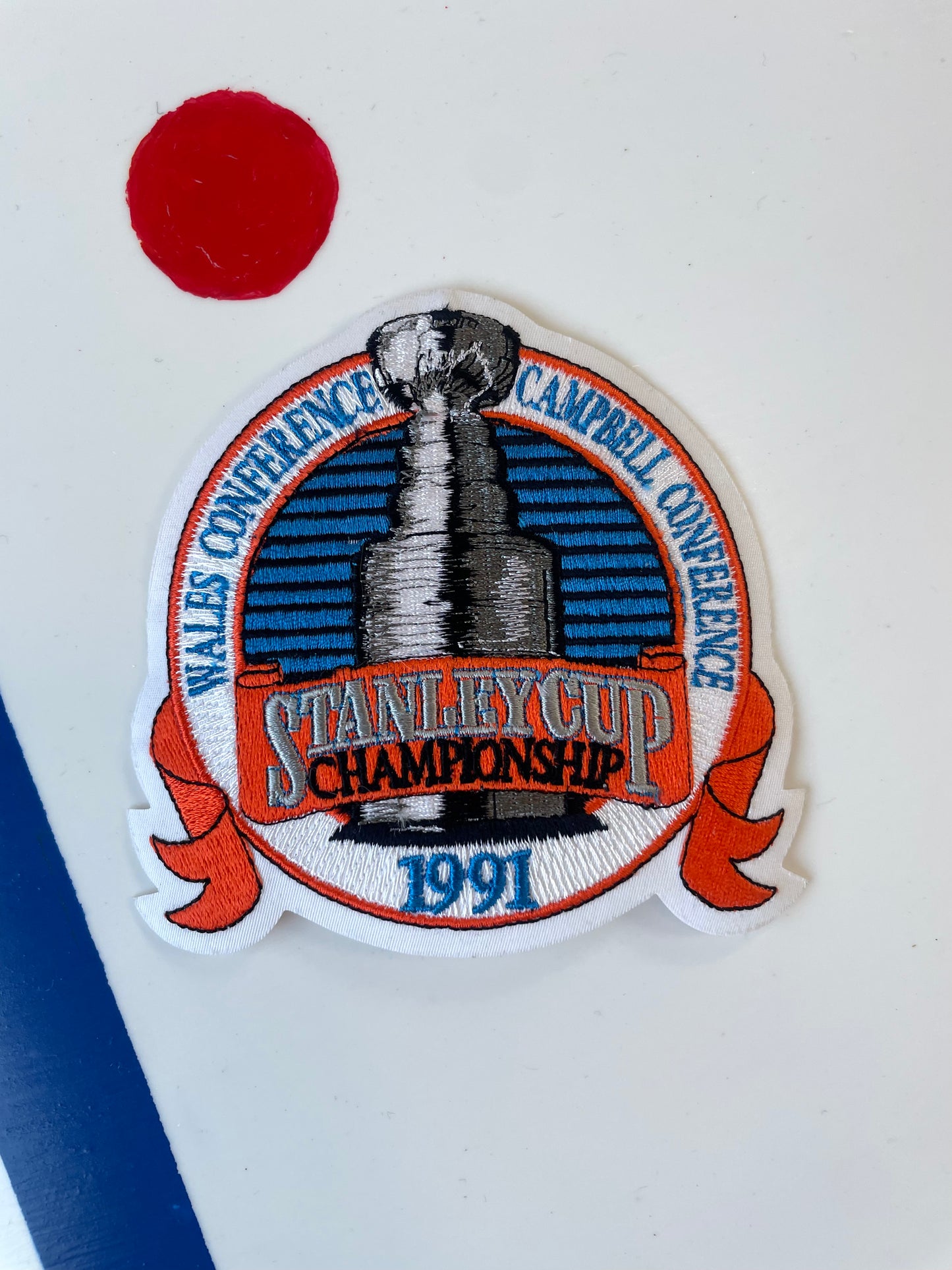 1991 Stanley Cup Finals Patch Pittsburgh Penguins vs Minnesota North Stars