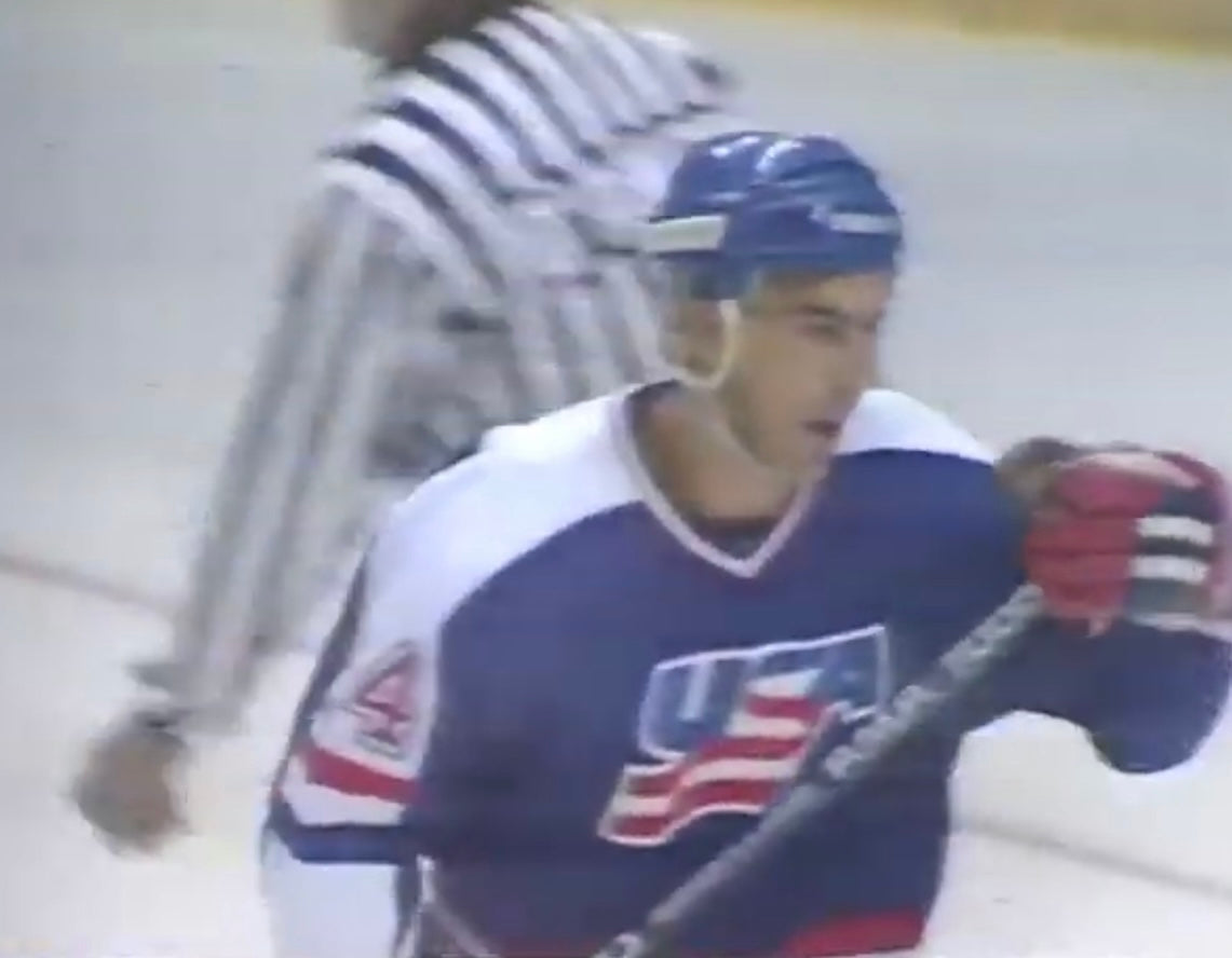 Team USA Chris Chelios 1987 Canada Cup Hockey Jersey (50/XL)