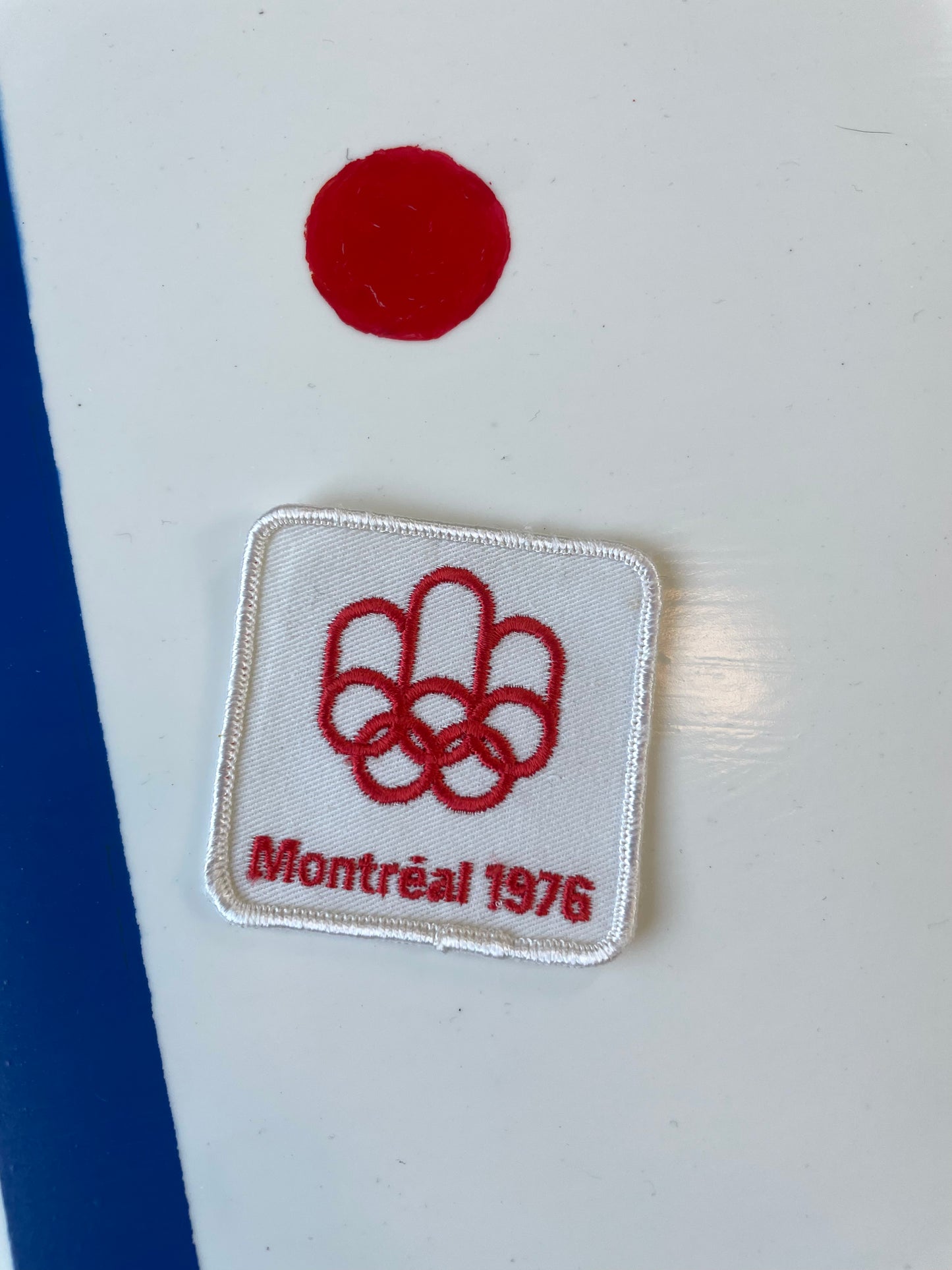 Two Montreal Canadiens Montreal 1976 Olympics Shoulder Patches