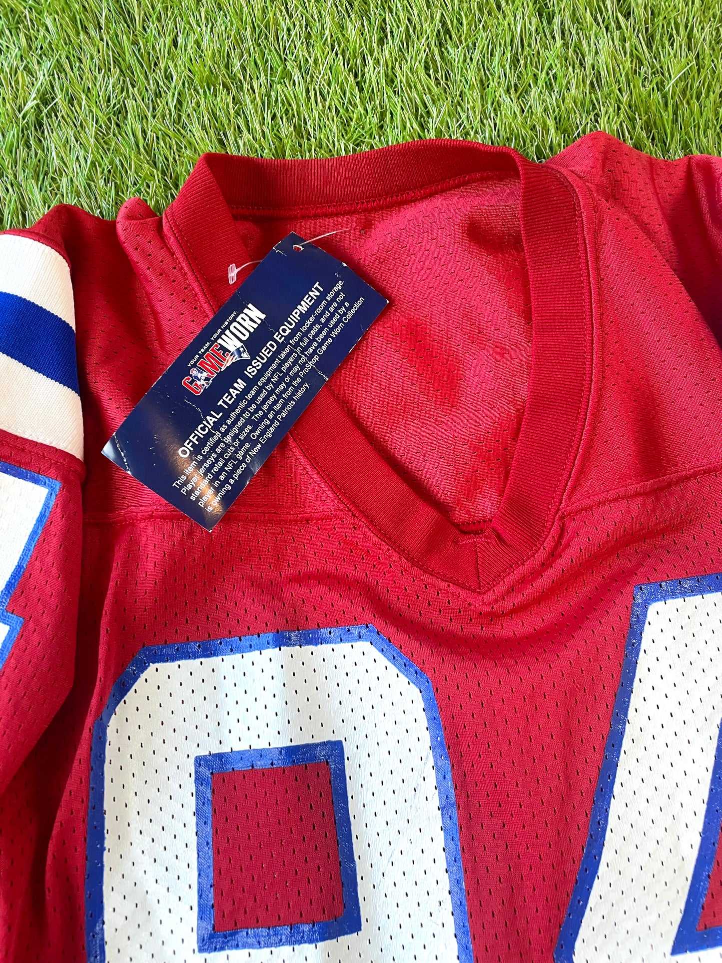 New England Patriots 1985-1989 Team Issued NFL Football Jersey (52/XL)