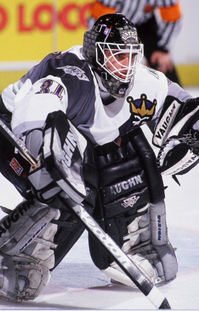 LA Kings 1995-1996 Byron Dafoe Burger King Hockey Jersey (XL)