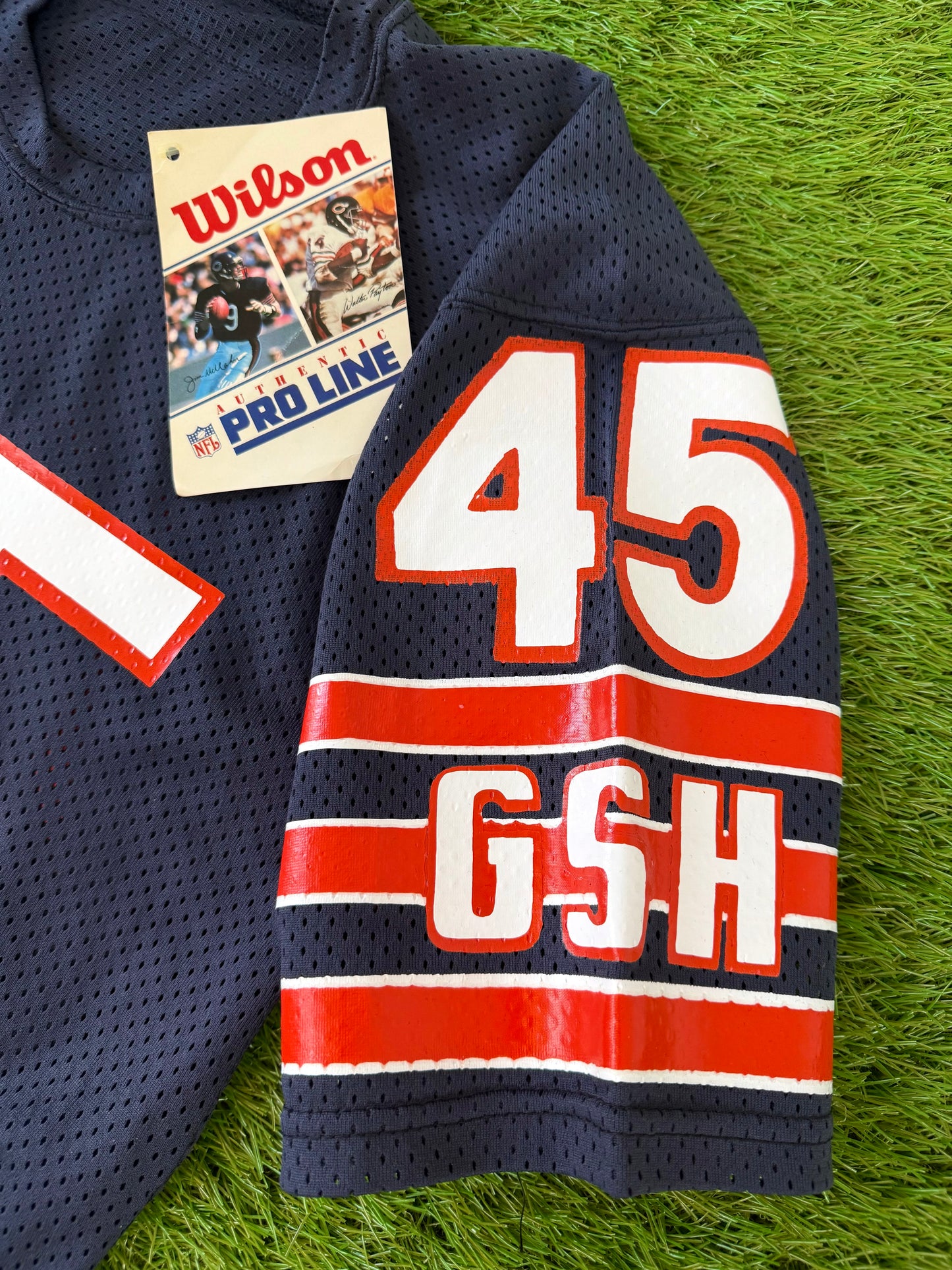 Chicago Bears Gary Fencik 1984-1985 NFL Football Jersey (36/Small)