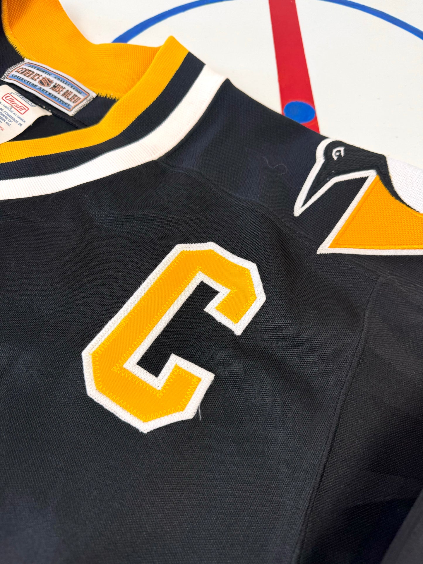Pittsburgh Penguins 1992-1996 Mario Lemieux NHL Hockey Jersey (48/XL)