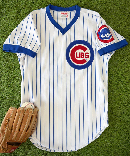 Chicago Cubs 1982-1986 Fergie Jenkins/Greg Maddux MLB Baseball Jersey (42/Large)
