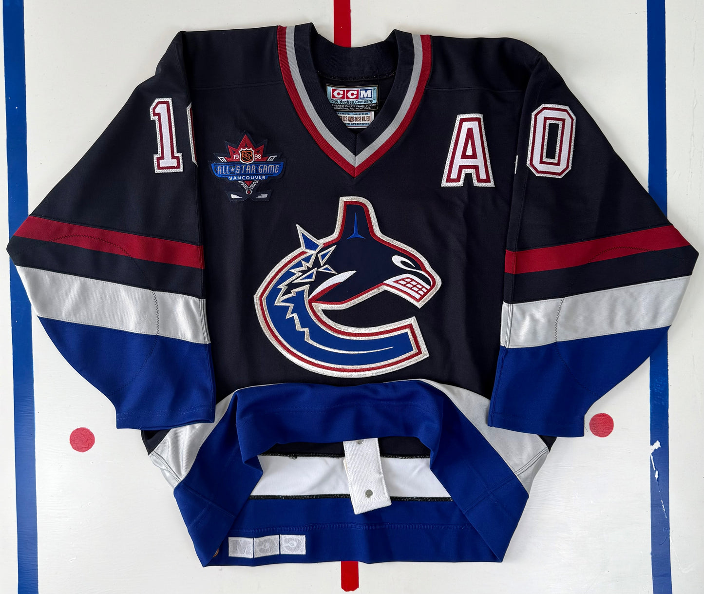 Vancouver Canucks Pavel Bure 1997-1998 NHL Hockey Jersey (48/Large)