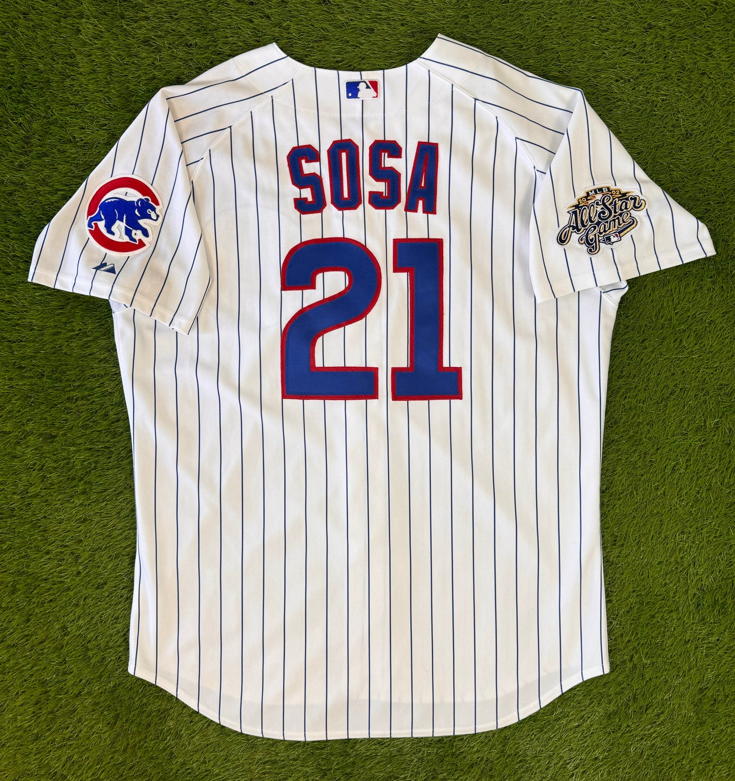 Chicago Cubs Sammy Sosa 2002 MLB All Star Game Baseball Jersey (52/XXL)