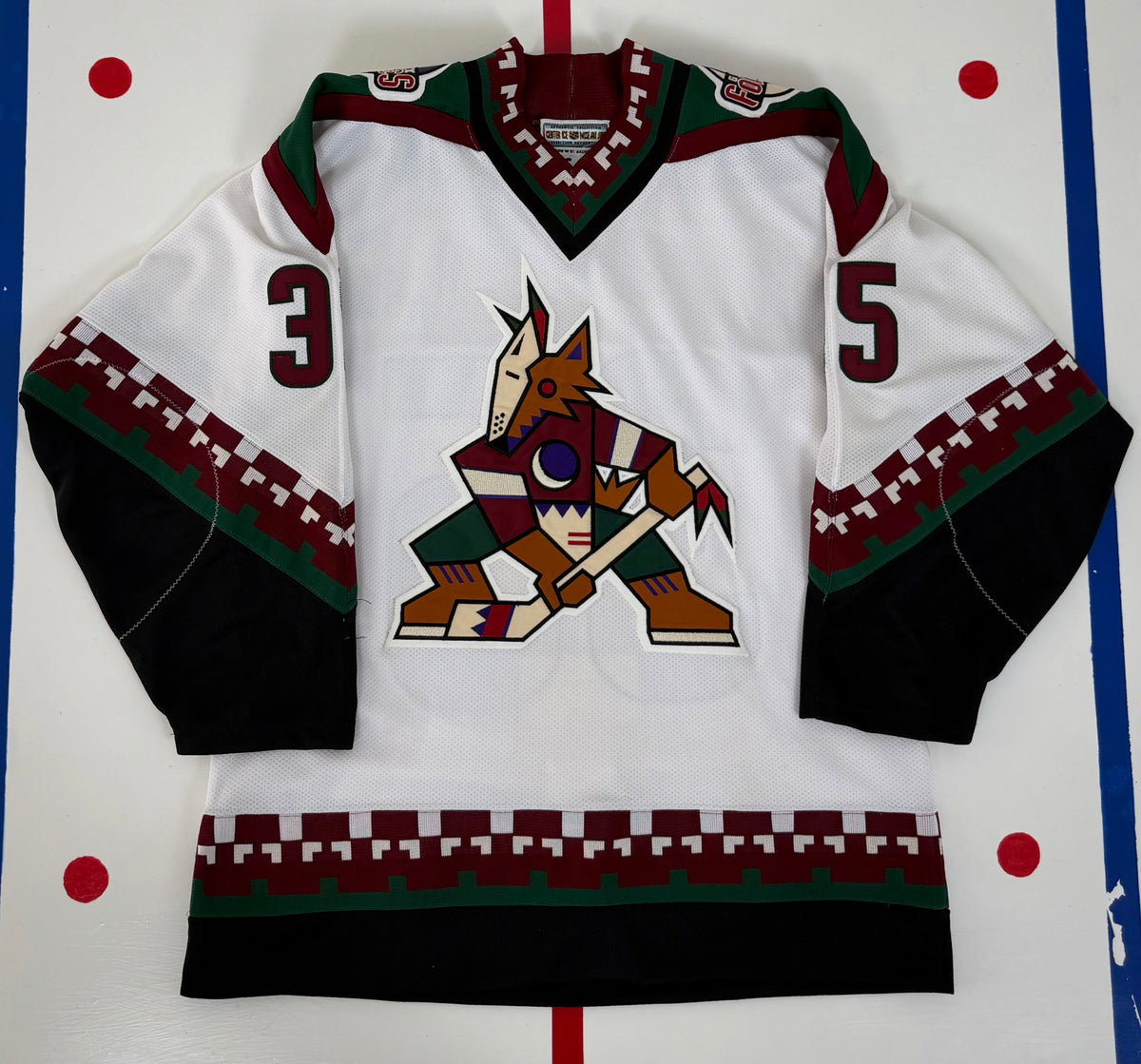 Phoenix Coyotes Nikolai Khabibulin 1996-1997 NHL Hockey Jersey (46/Medium)