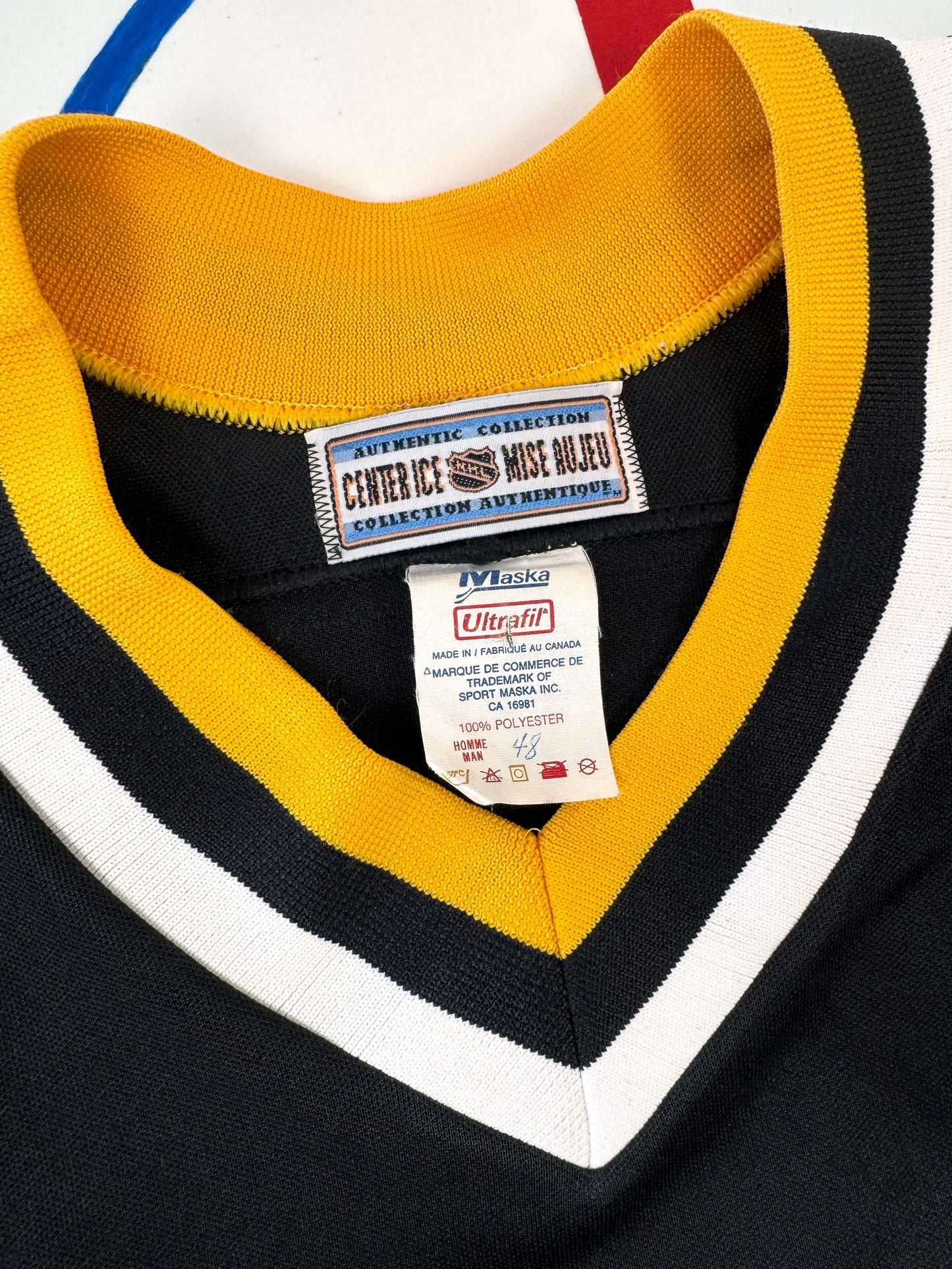 Pittsburgh Penguins 1992-1996 Mario Lemieux NHL Hockey Jersey (48/XL)