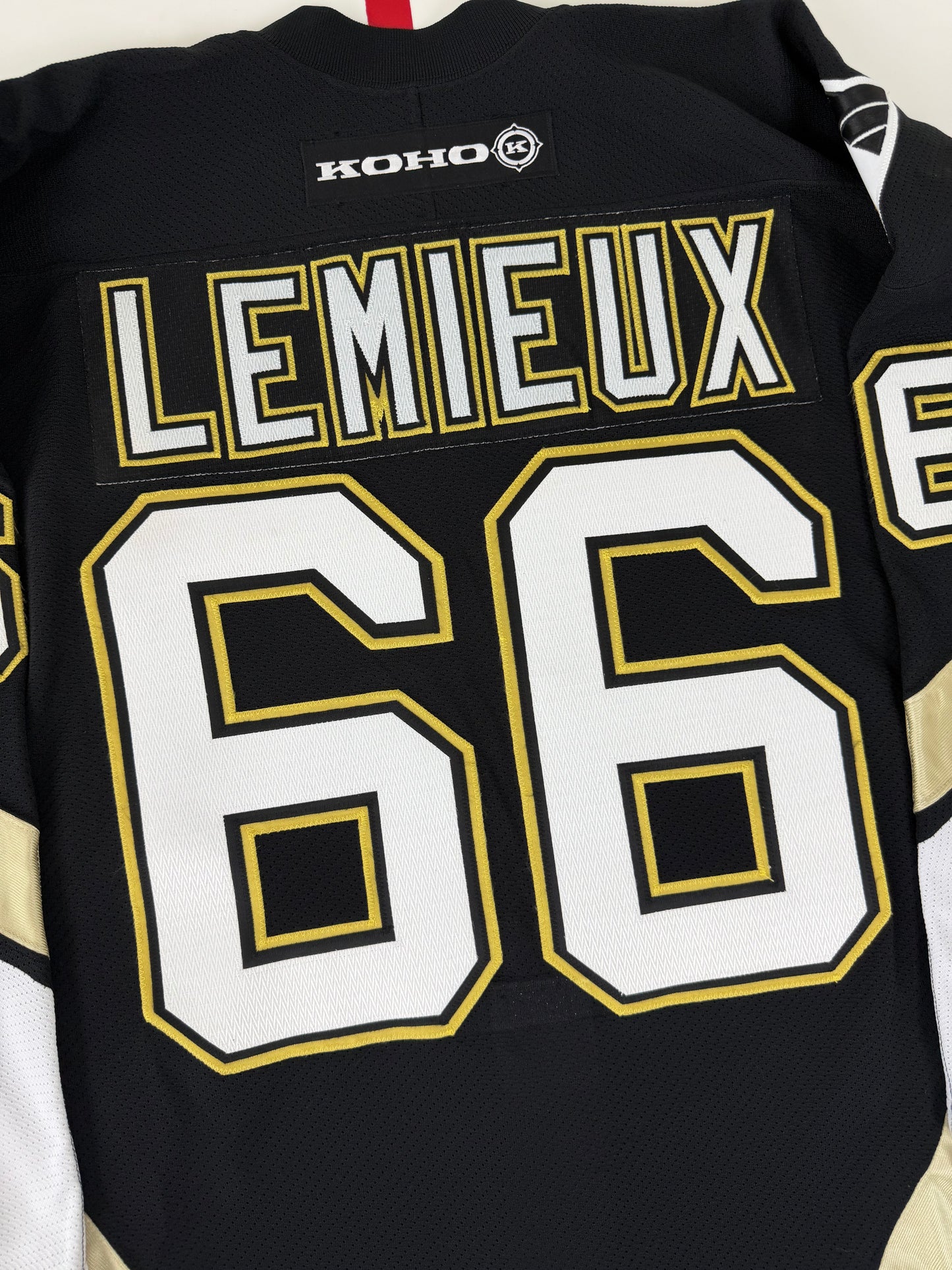 Mario Lemieux Pittsburgh Penguins 2001-2004 NHL Hockey Jersey (52/XL)