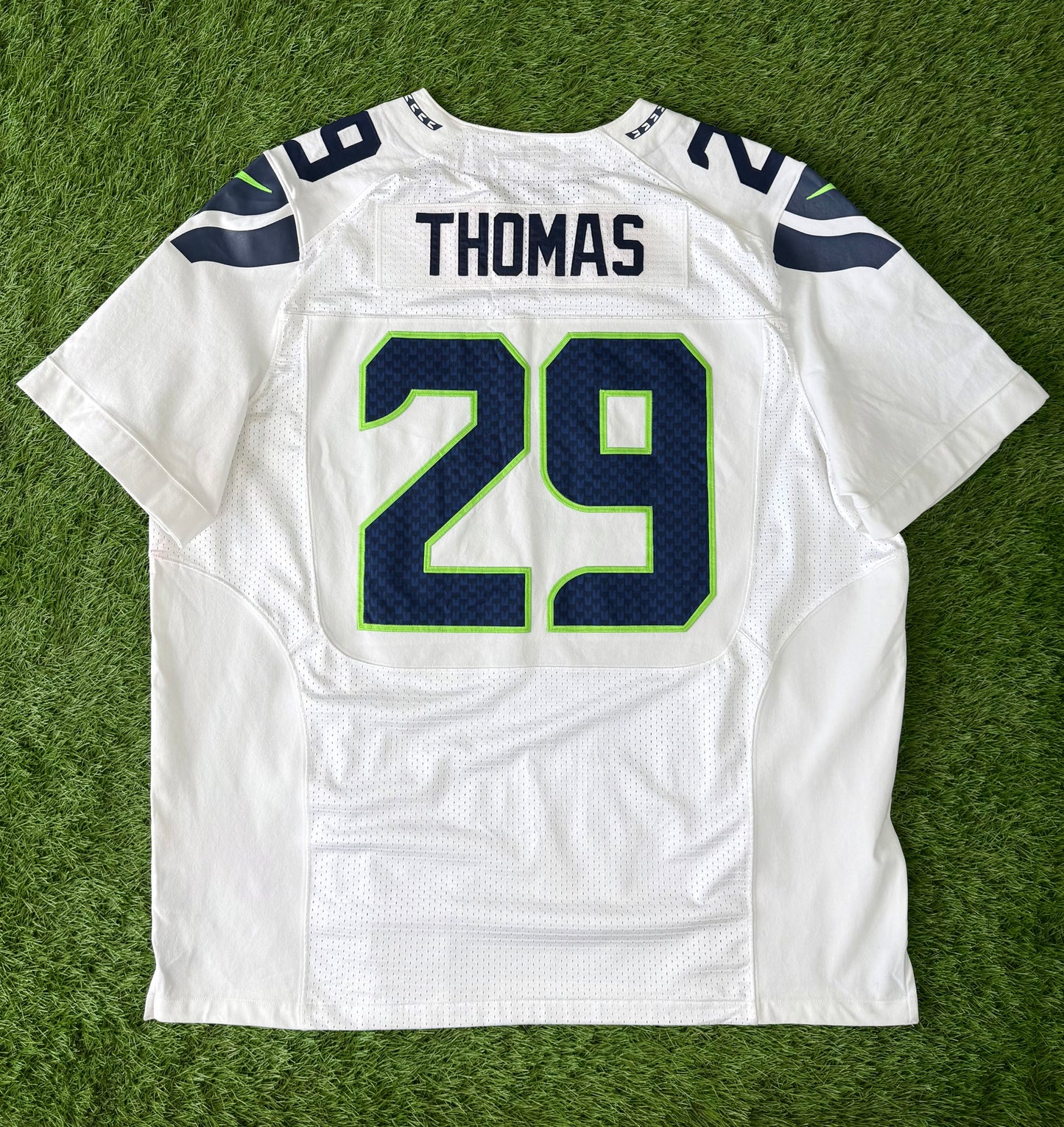 Seattle Seahawks Earl Thomas 2013-14 Super Bowl XLVIII NFL Football Jersey (56/XXXL)