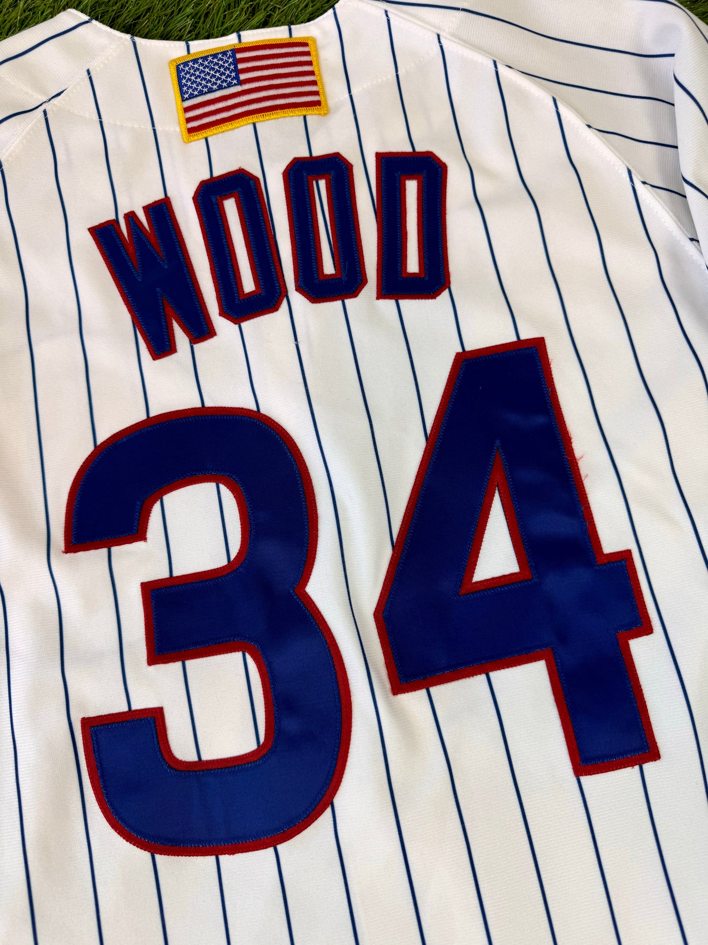 Chicago Cubs 2001 Kerry Wood MLB Baseball Jersey (44/Large)