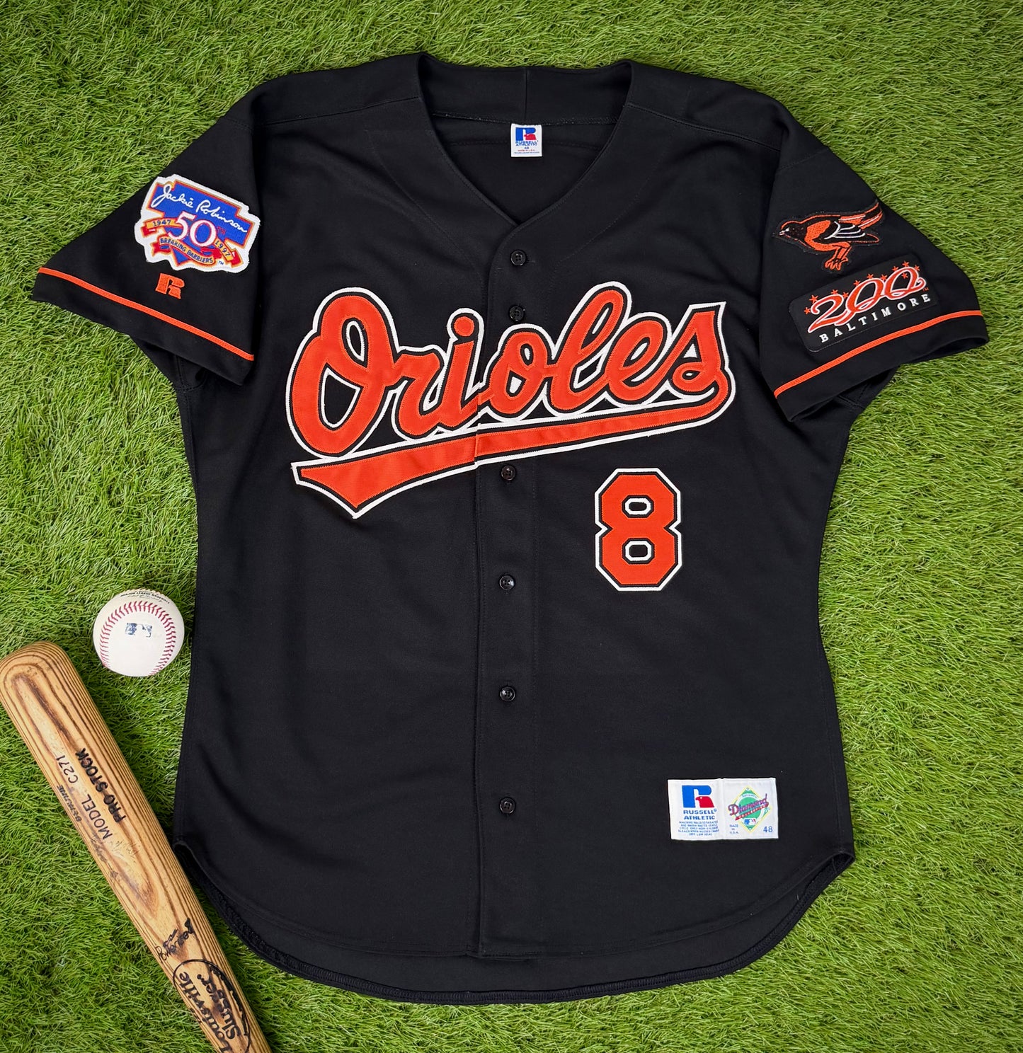 Baltimore Orioles Cal Ripken Jr. 1997 Alternate MLB Baseball Jersey (48/XL)