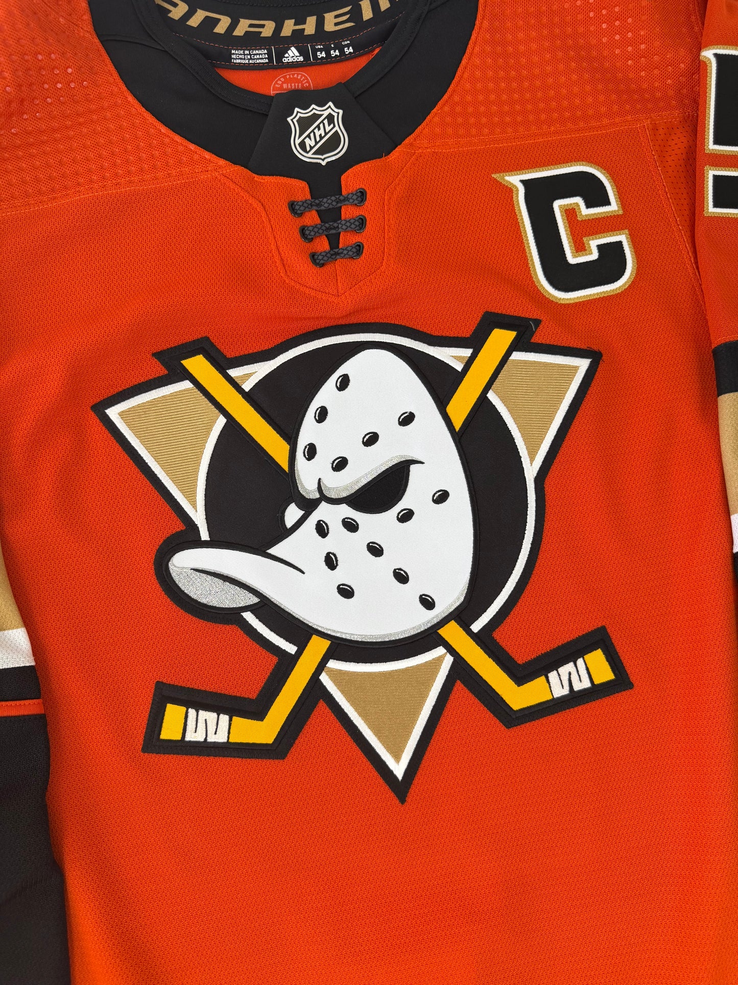 Anaheim Ducks Ryan Getzlaf 2019-2021 Alternate NHL Hockey Jersey (54/XL)