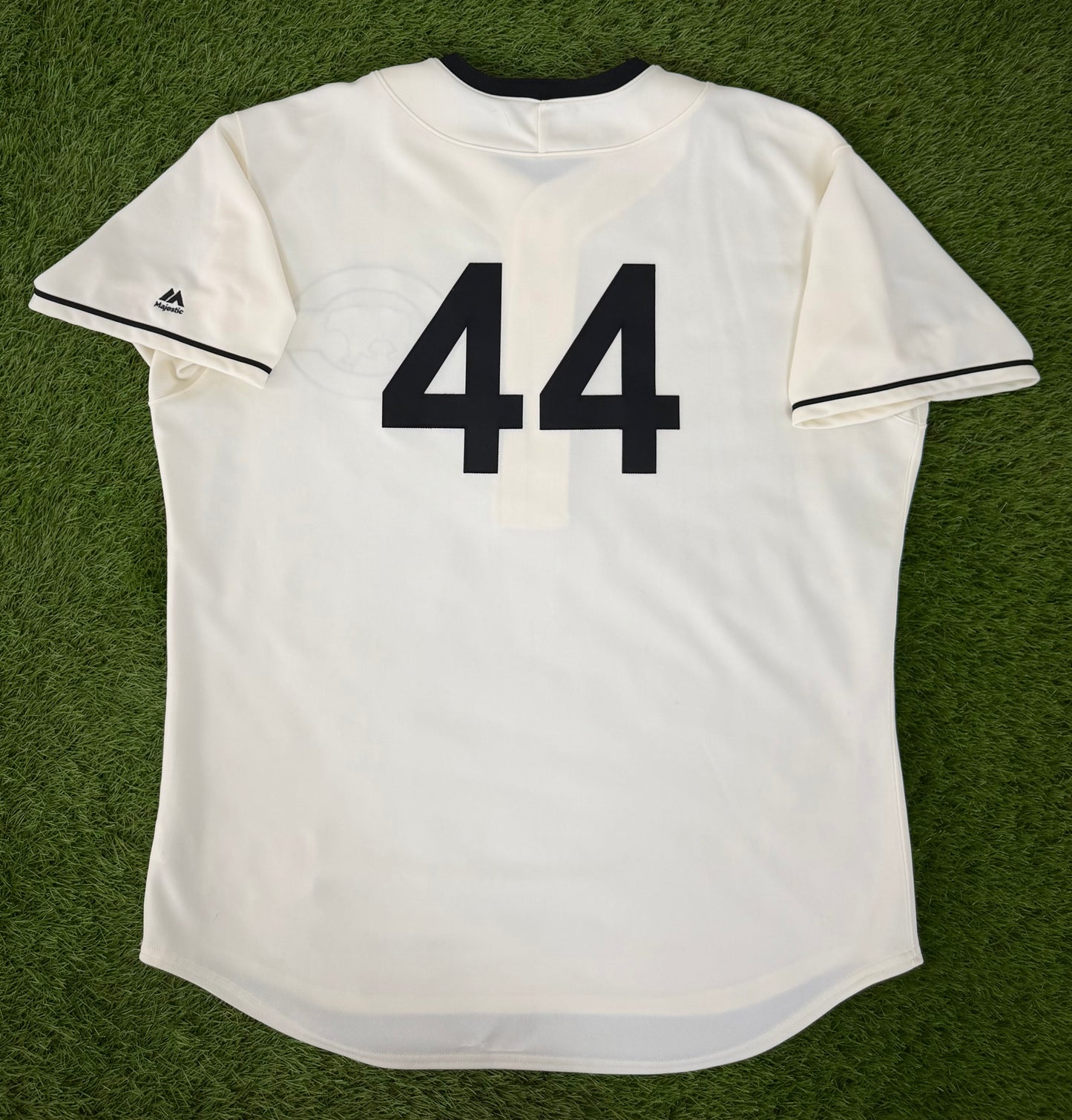 Chicago Cubs Anthony Rizzo 2016 Turn Back the Clock to 1916 MLB Baseball Jersey (56/XXXL)