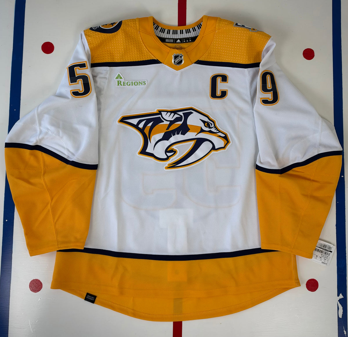 Nashville Predators Roman Josi 2022-2023 NHL Hockey Jersey (56/XXL)