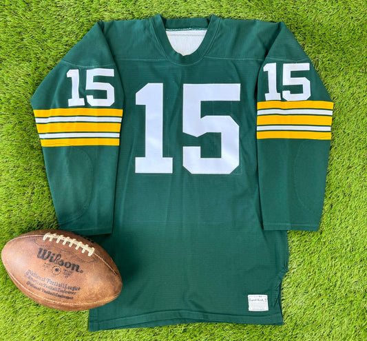 Green Bay Packers 1970-1971 Bart Starr NFL Football Jersey (44/Large)