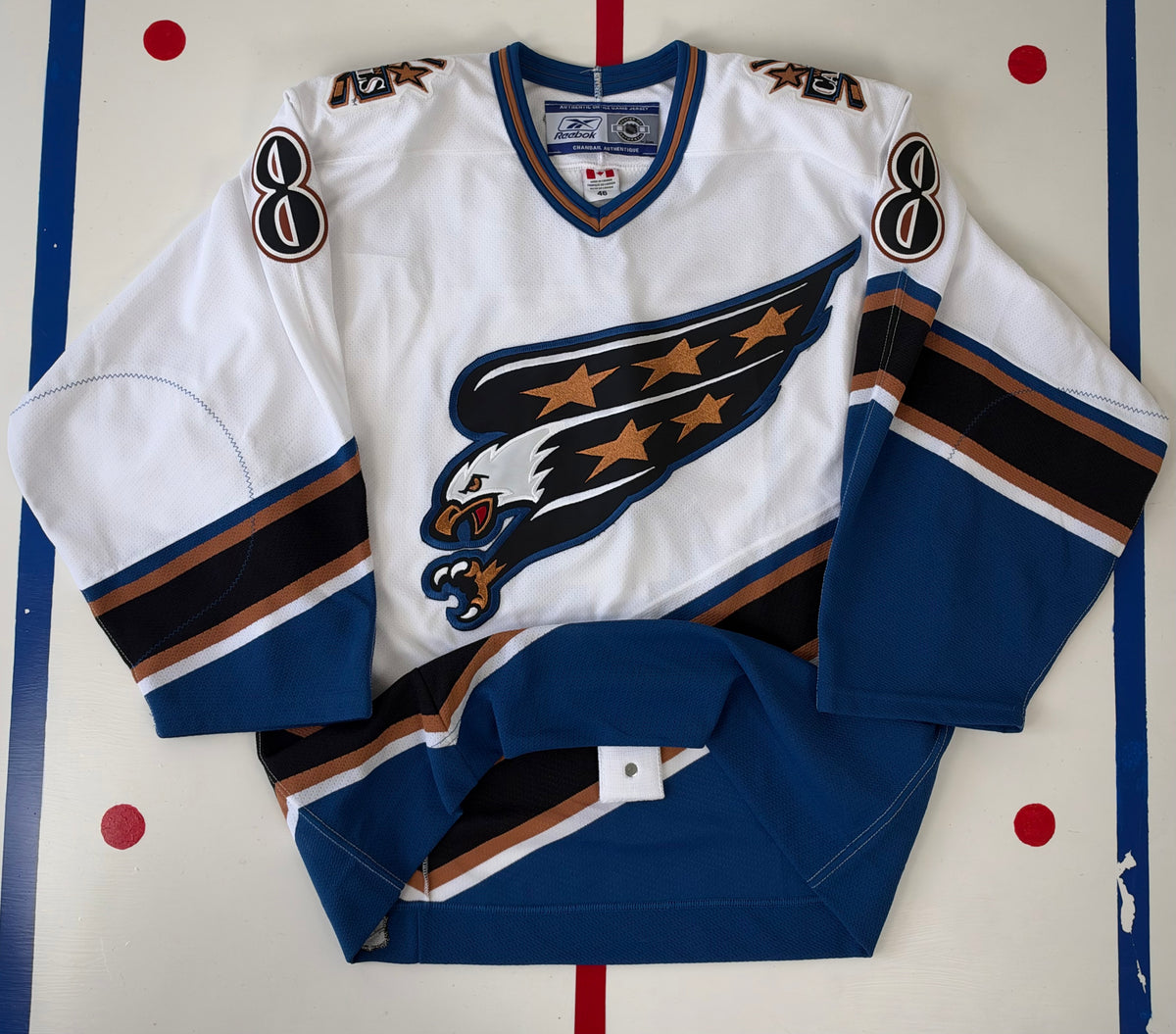 Washington Capitals Alexander Ovechkin 2006-2007 NHL Hockey Jersey (46/Medium)