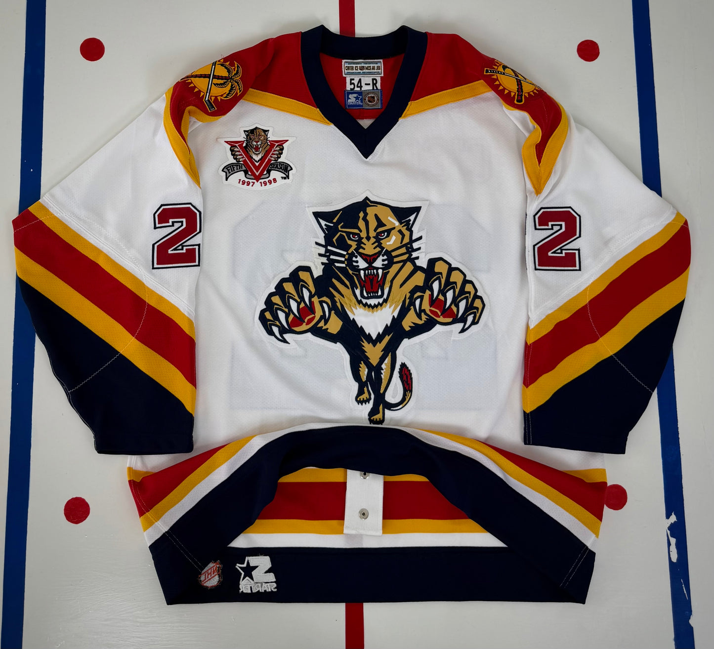 Florida Panthers Dino Ciccarelli 1997-1998 NHL Hockey Jersey (54/XXL)