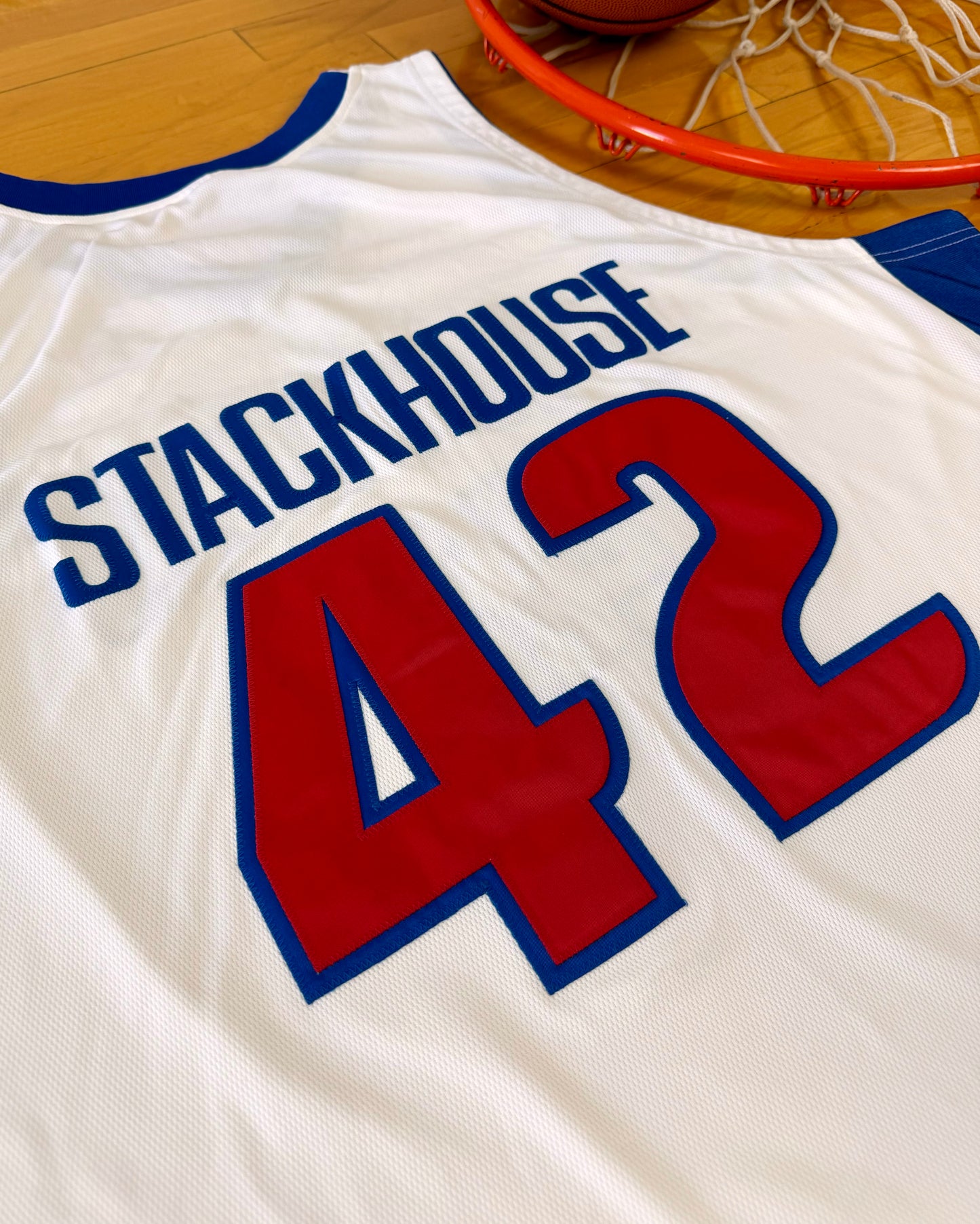 Detroit Pistons 2001-2002 Jerry Stackhouse NBA Basketball Jersey (56/XXXL)