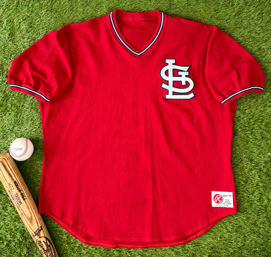 St. Louis Cardinals 1997-1998 Spring Training/Batting Practice MLB Baseball Jersey (52/XXL)