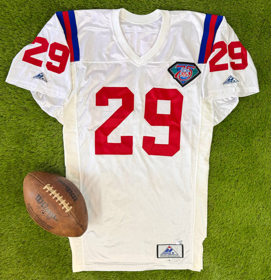 New England Patriots Myron Guyton 1994 Game Issued Throwback NFL Football Jersey (48/XL)