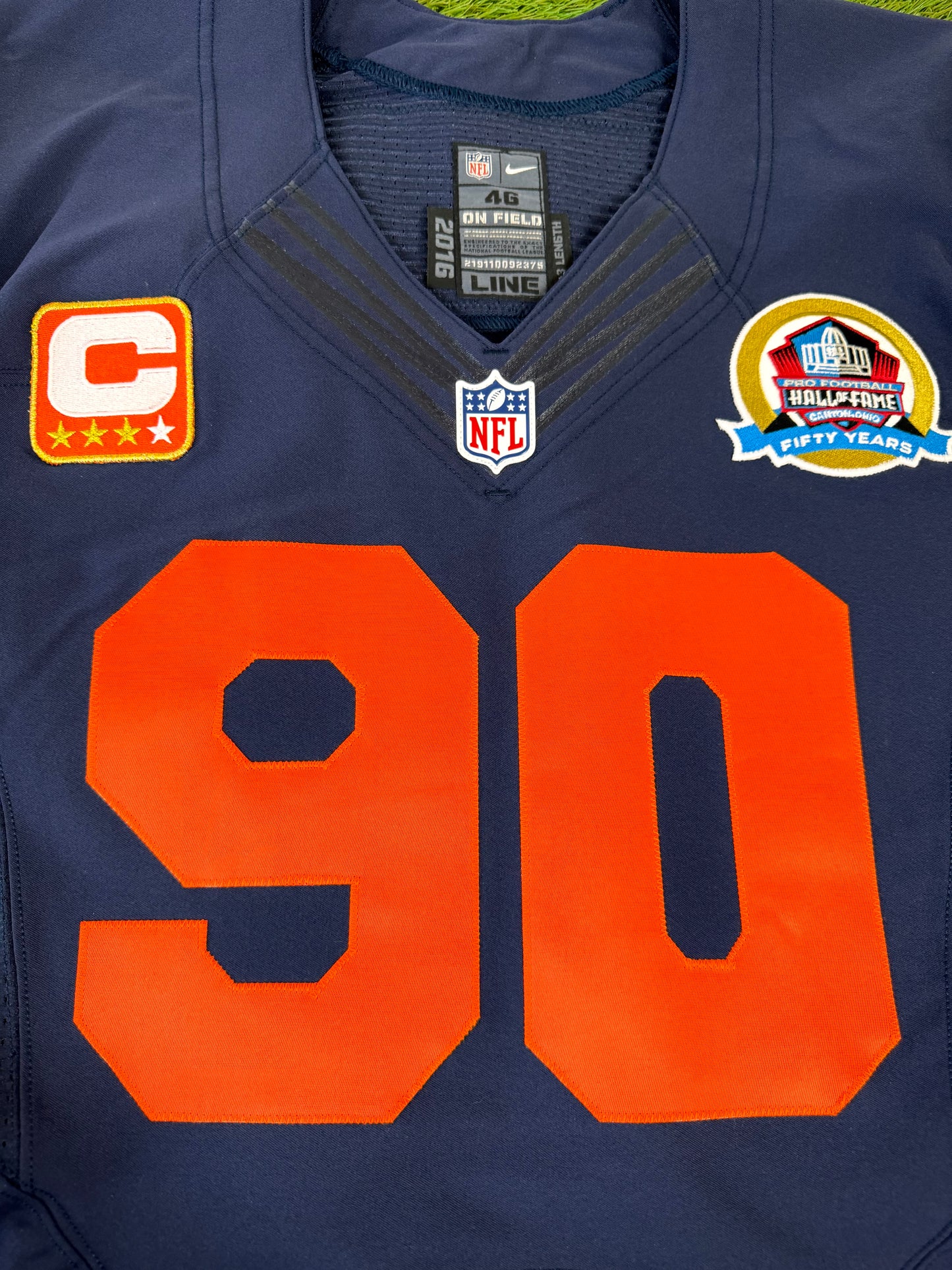 Chicago Bears Julius Peppers 2012 Throwback NFL Football Jersey (46/Large)