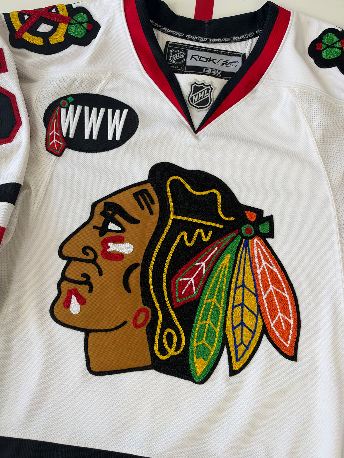 Chicago Blackhawks Dustin Byfuglien 2007-2008 NHL Hockey Jersey (46/Small)