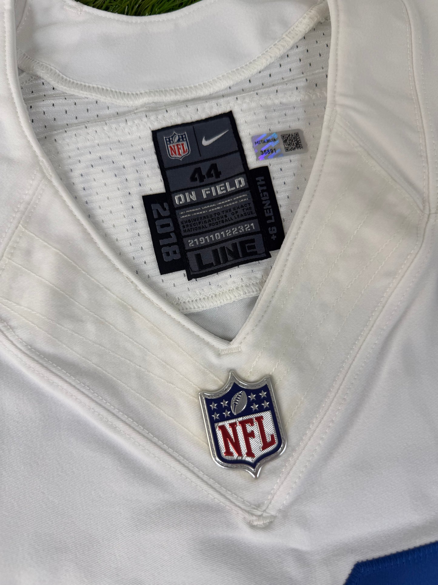 Indianapolis Colts Quenton Nelson 2018 NFL Football Jersey (44/Large)