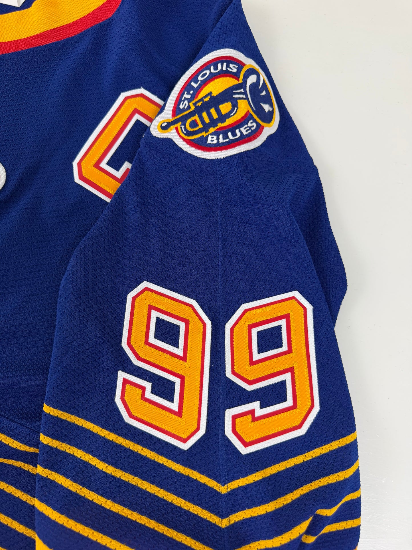 St. Louis Blues Wayne Gretzky 1996 NHL Hockey Jersey (58/XXXL)
