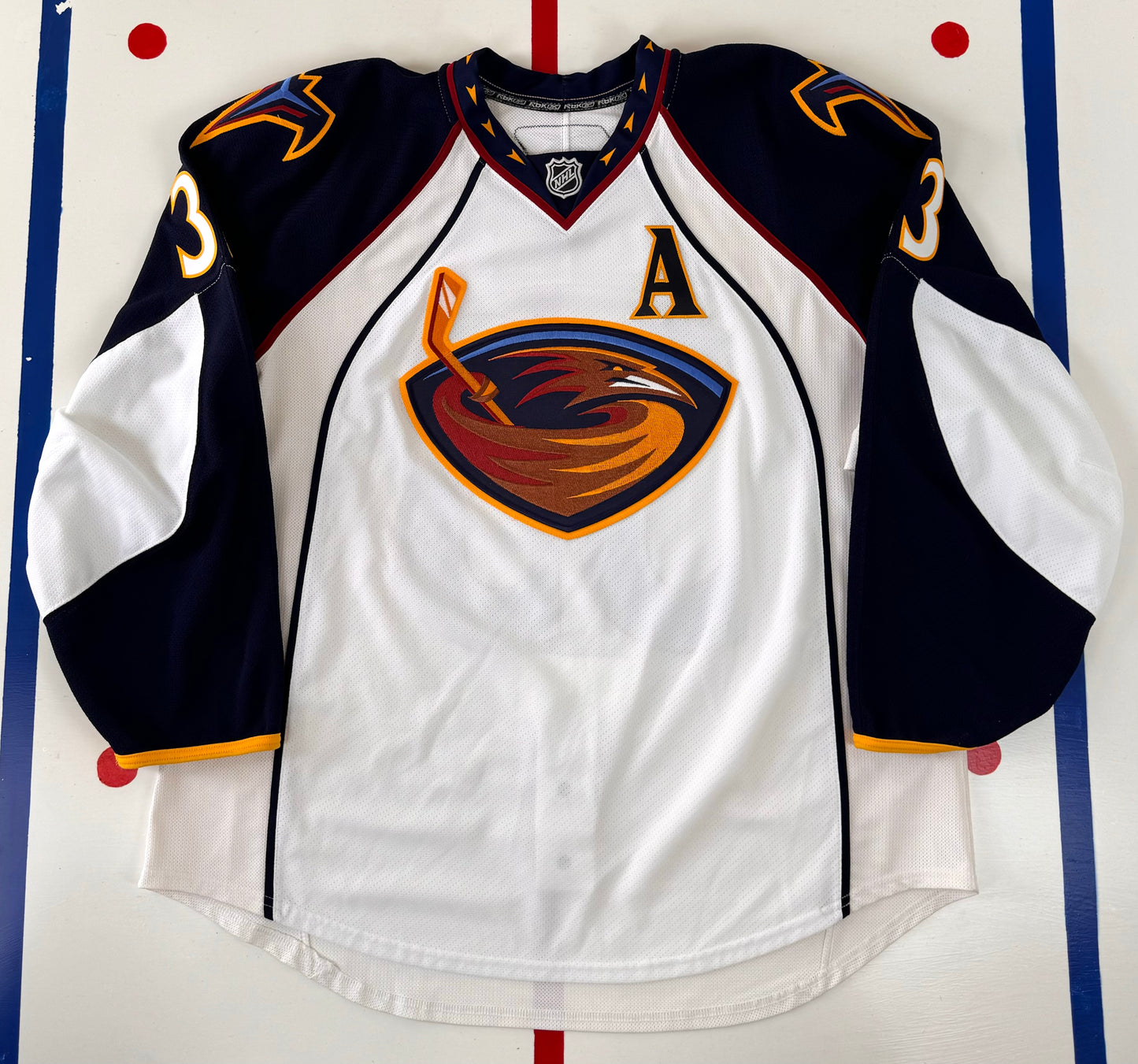 Atlanta Thrashers 2010-2011 Dustin Byfuflien NHL Hockey Jersey (58+/XXXL)