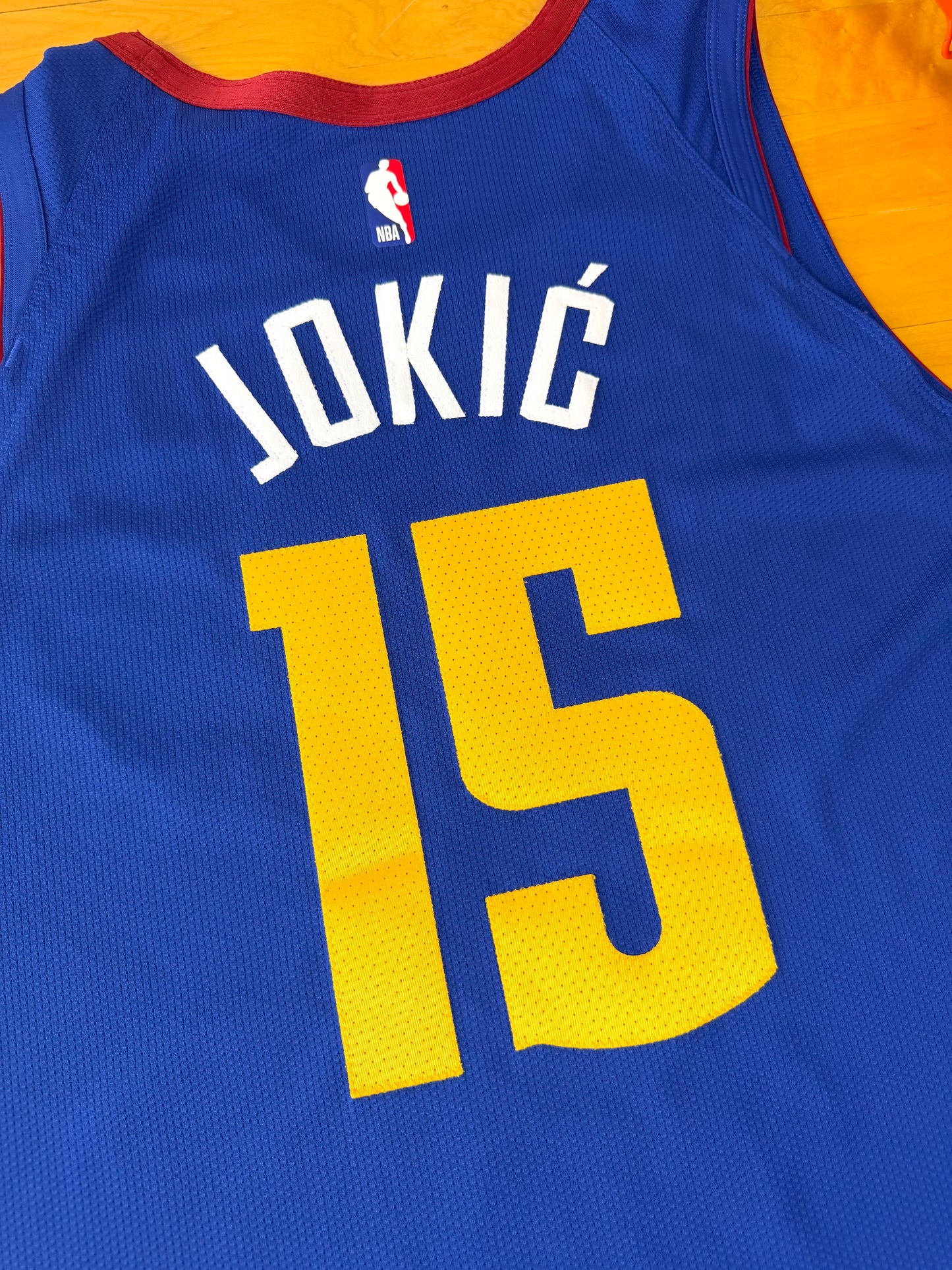 Denver Nuggets Nikola Jokic 2018-2020 Team Issued NBA Basketball Jersey (56/XXL)