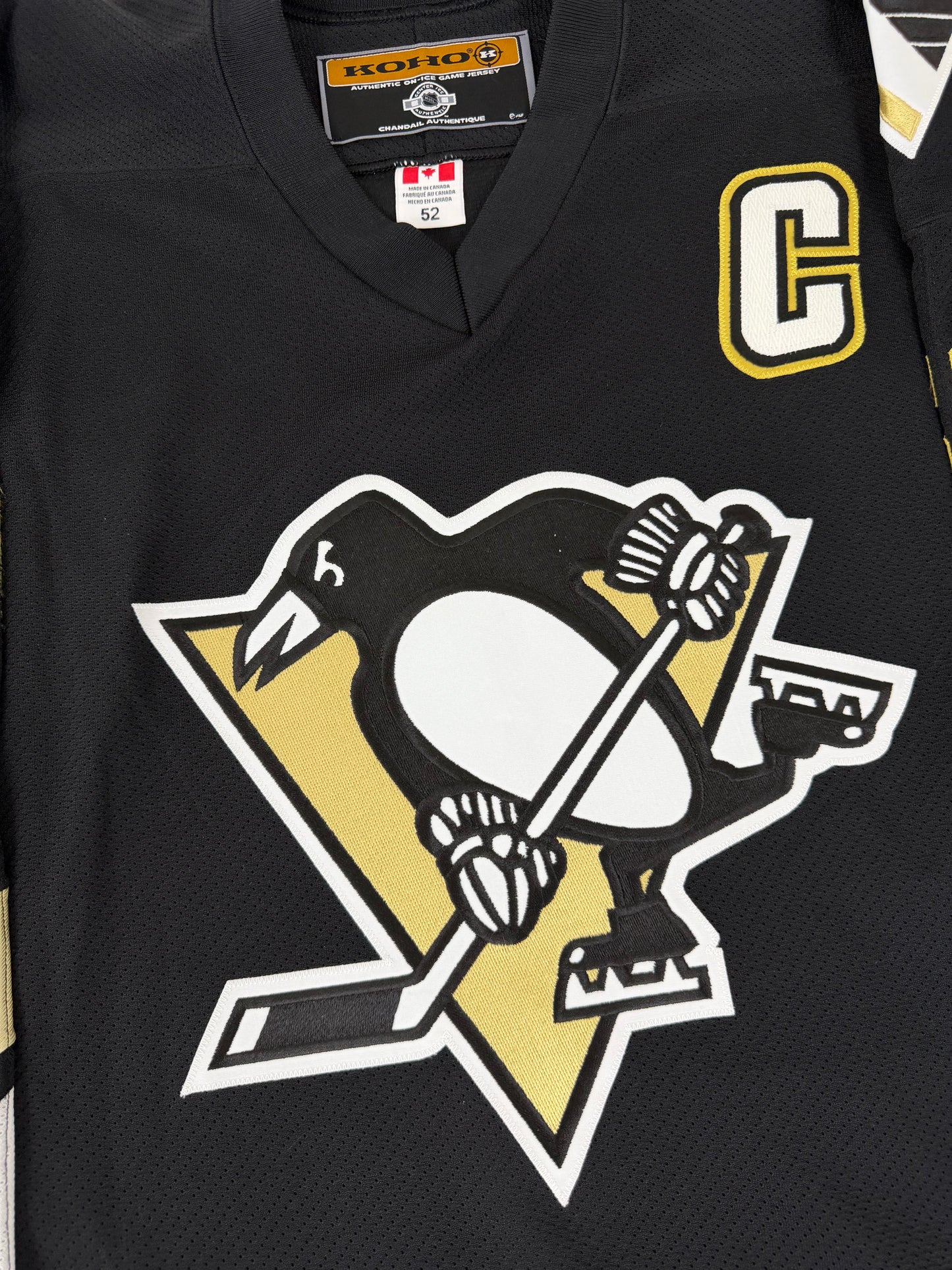 Mario Lemieux Pittsburgh Penguins 2001-2004 NHL Hockey Jersey (52/XL)