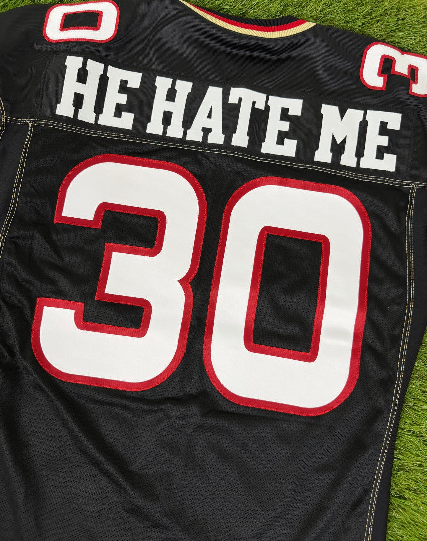 Las Vegas Outlaws Rod Smart “He Hate Me” 2001 XFL Football Jersey (52/XXL)