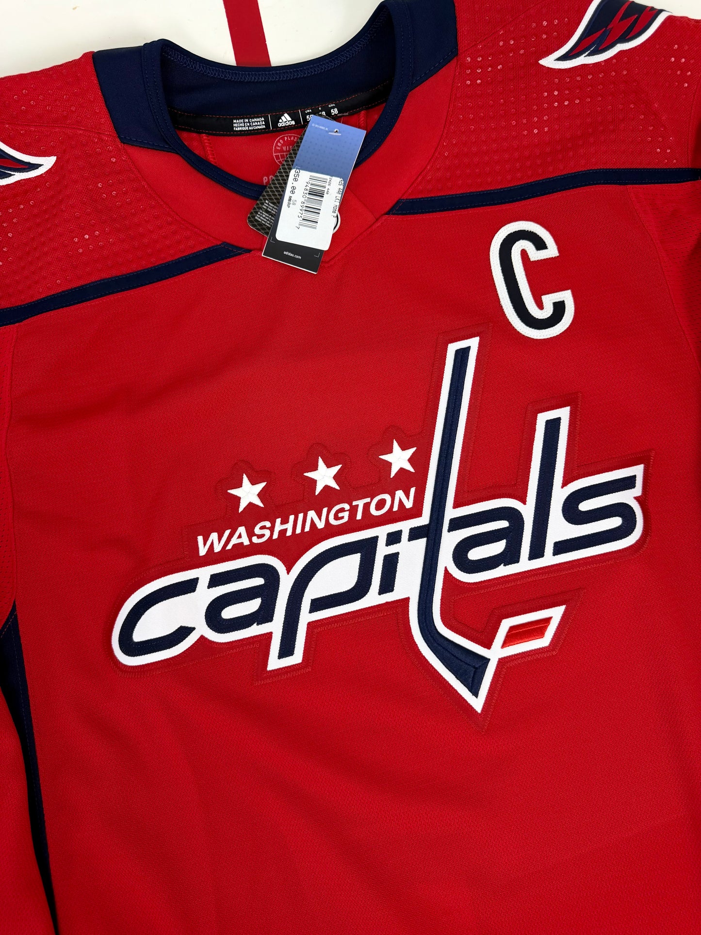 Washington Capitals Alexander Ovechkin 2021-2022 NHL Hockey Jersey (58/XXXL)